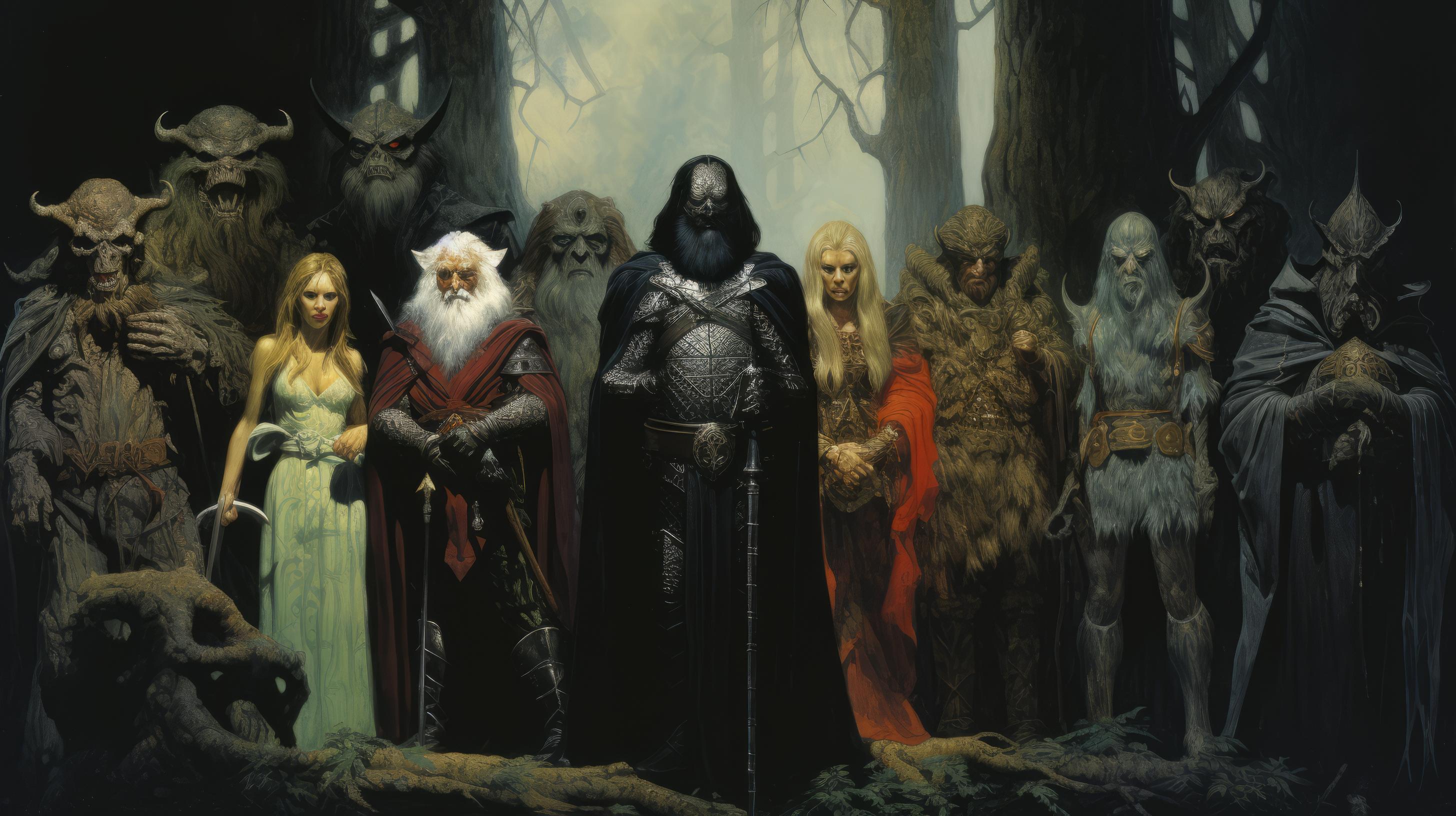 Dark Fantasy Concept Art [2912x1632] AI