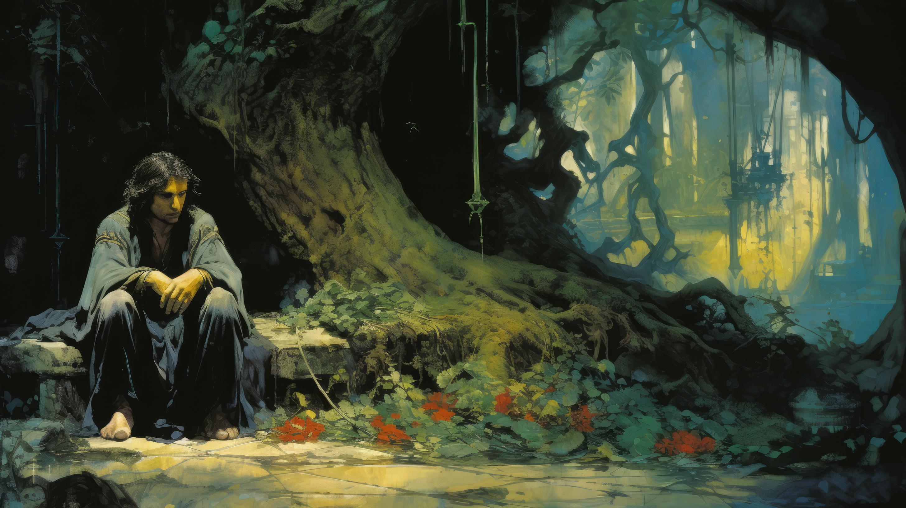 Dark Fantasy Concept Art [2912x1632] AI