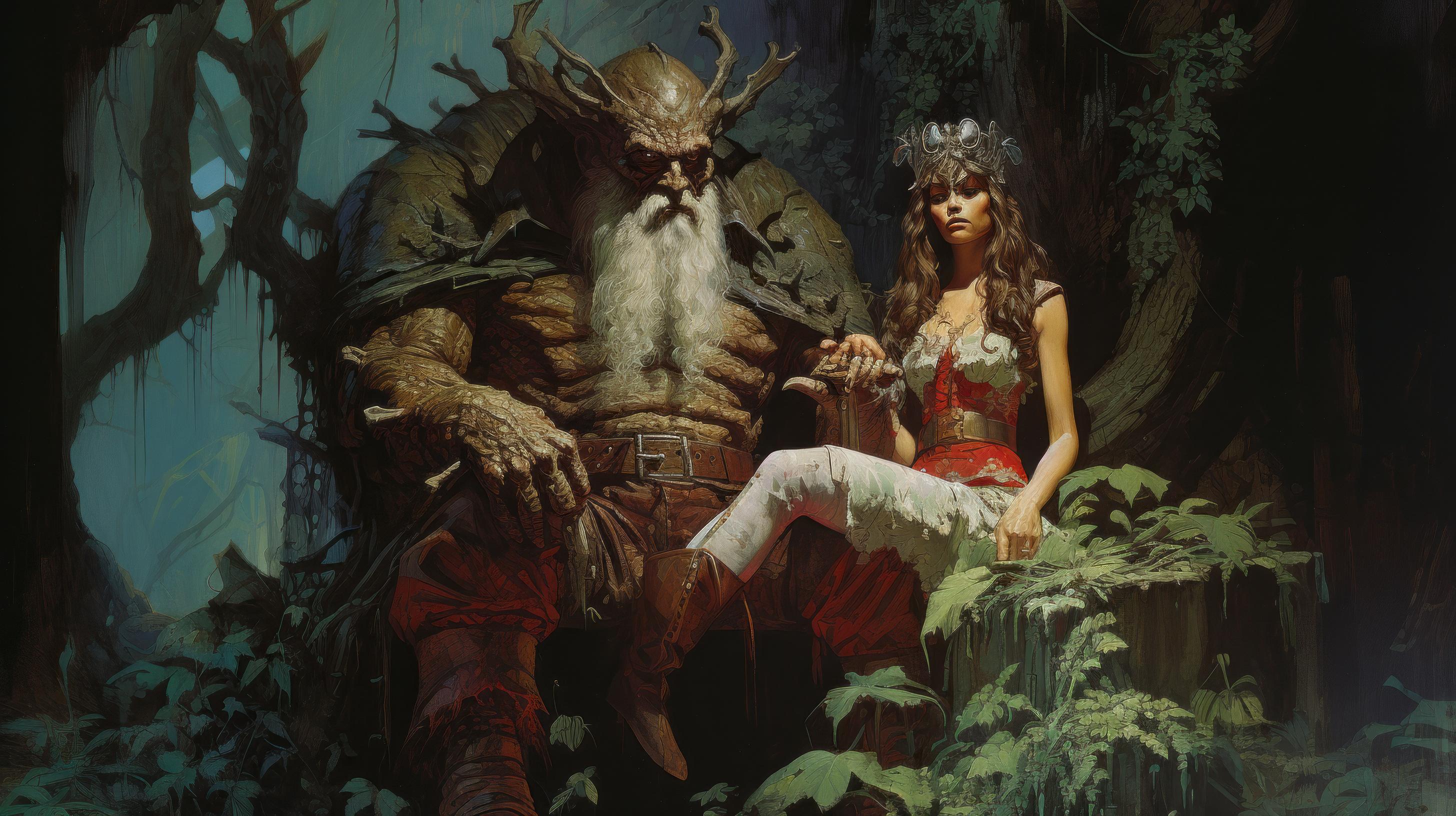 Dark Fantasy Concept Art [2912x1632] AI