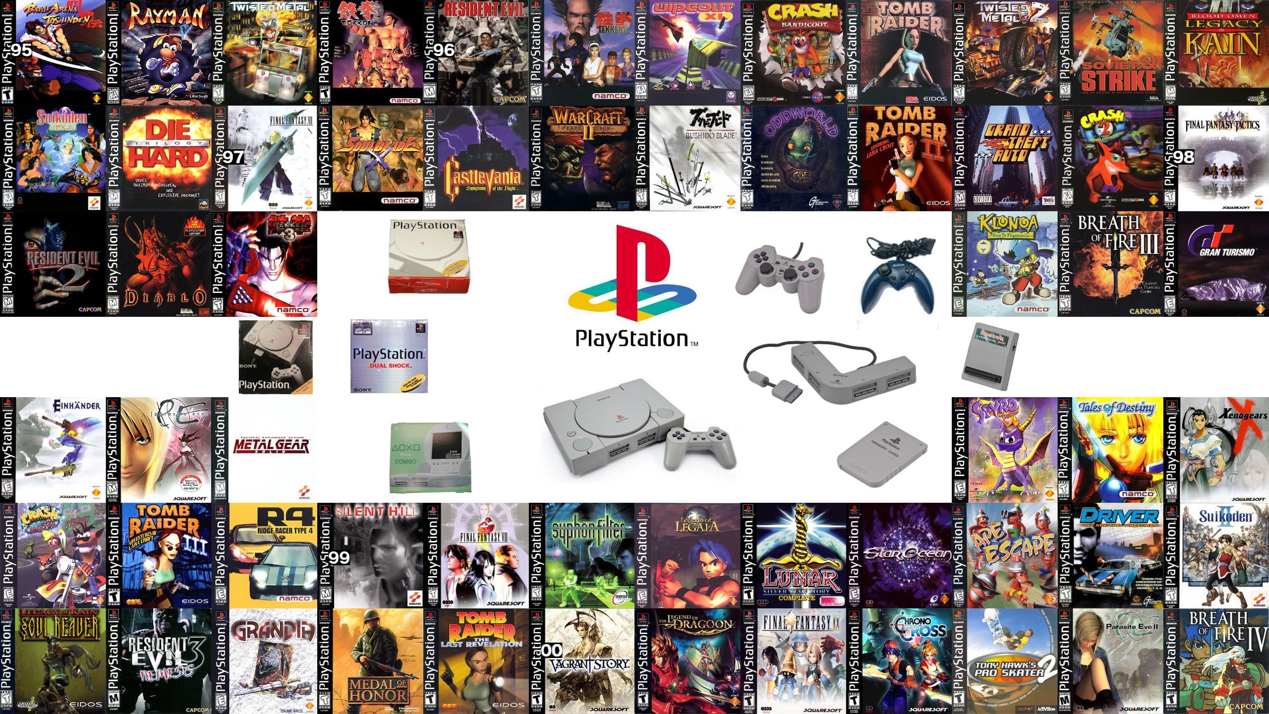 Original NES SNES Genesis N64 PS1