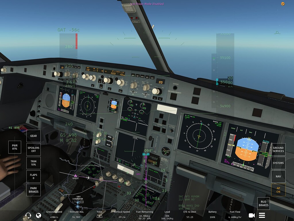 A330 cockpit