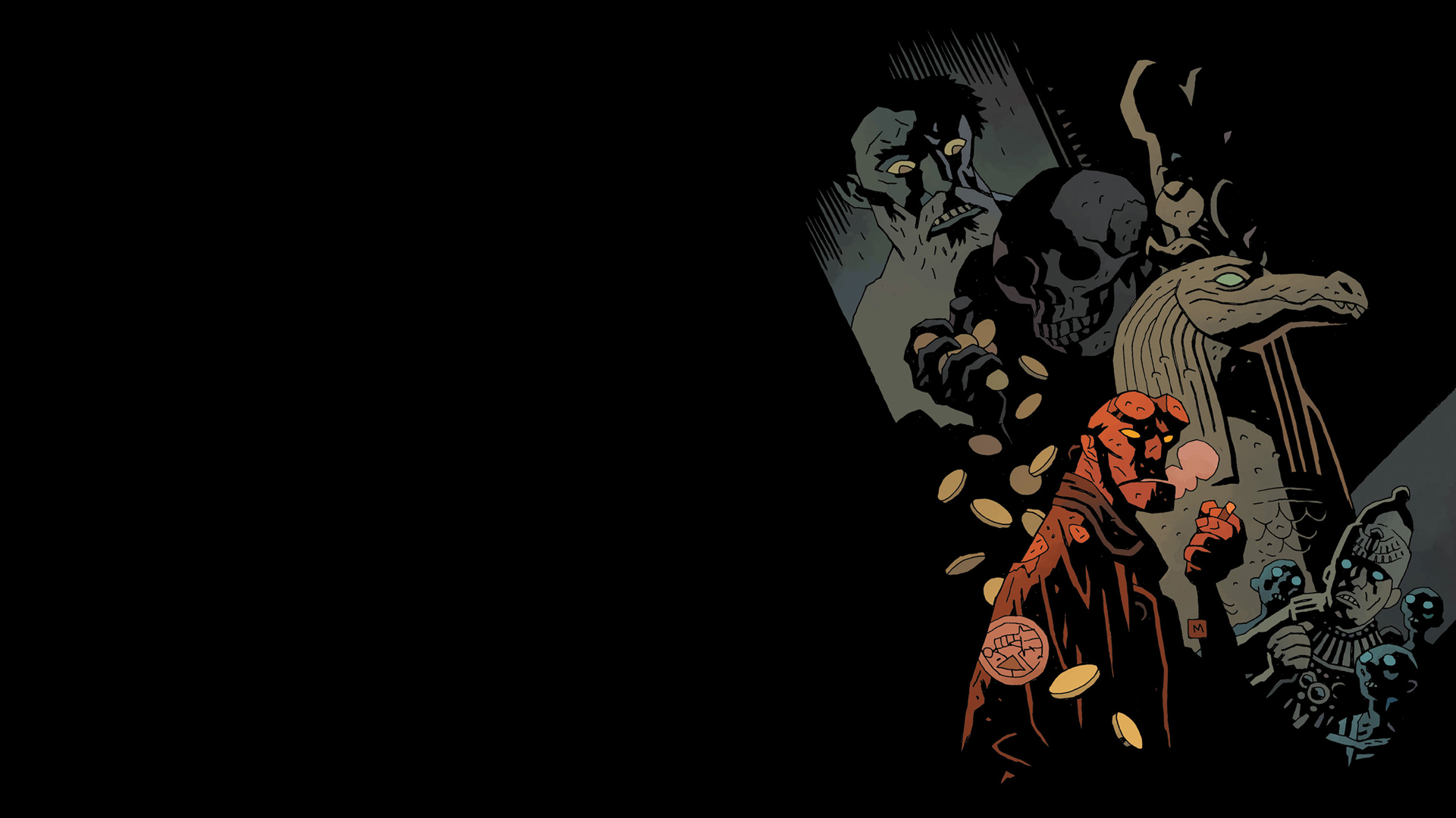 Hellboy Comic B.P.R.D. HD Wallpaper