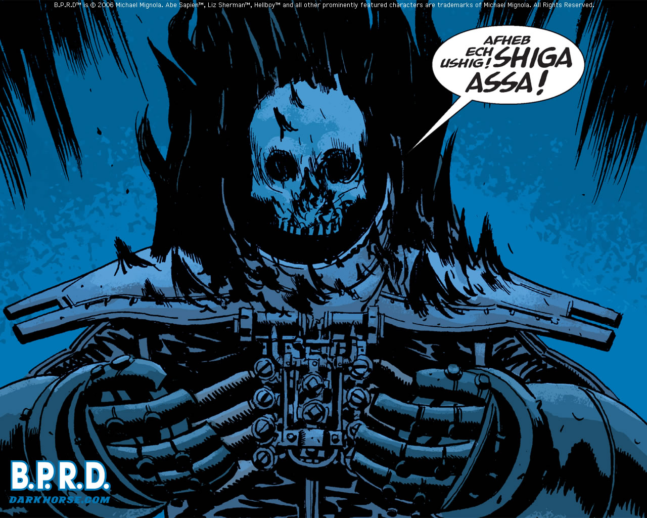 B.P.R.D. - Desktops - Dark Horse Comics