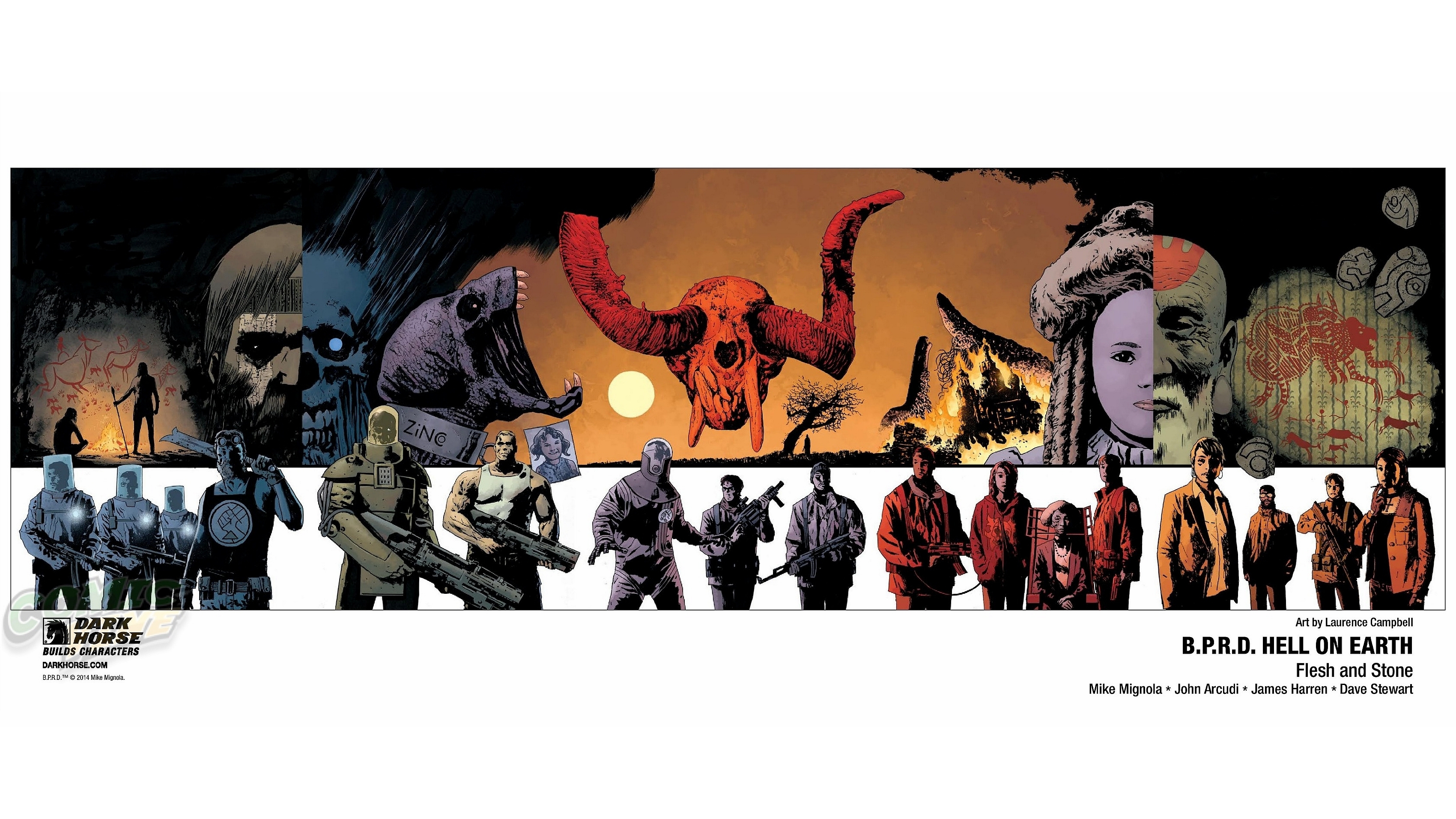 Comic B.P.R.D. Hell On Earth HD Wallpaper