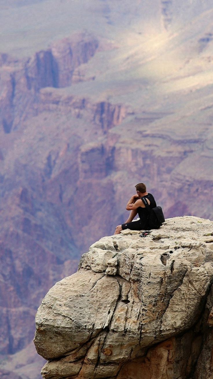 Colorado Grand Canyon Lonely Man