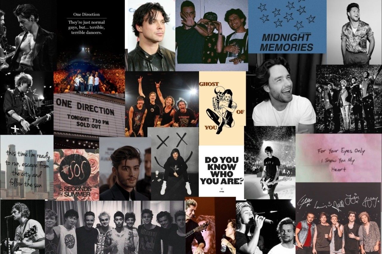 Wallpaper Pc 1D 5SOS