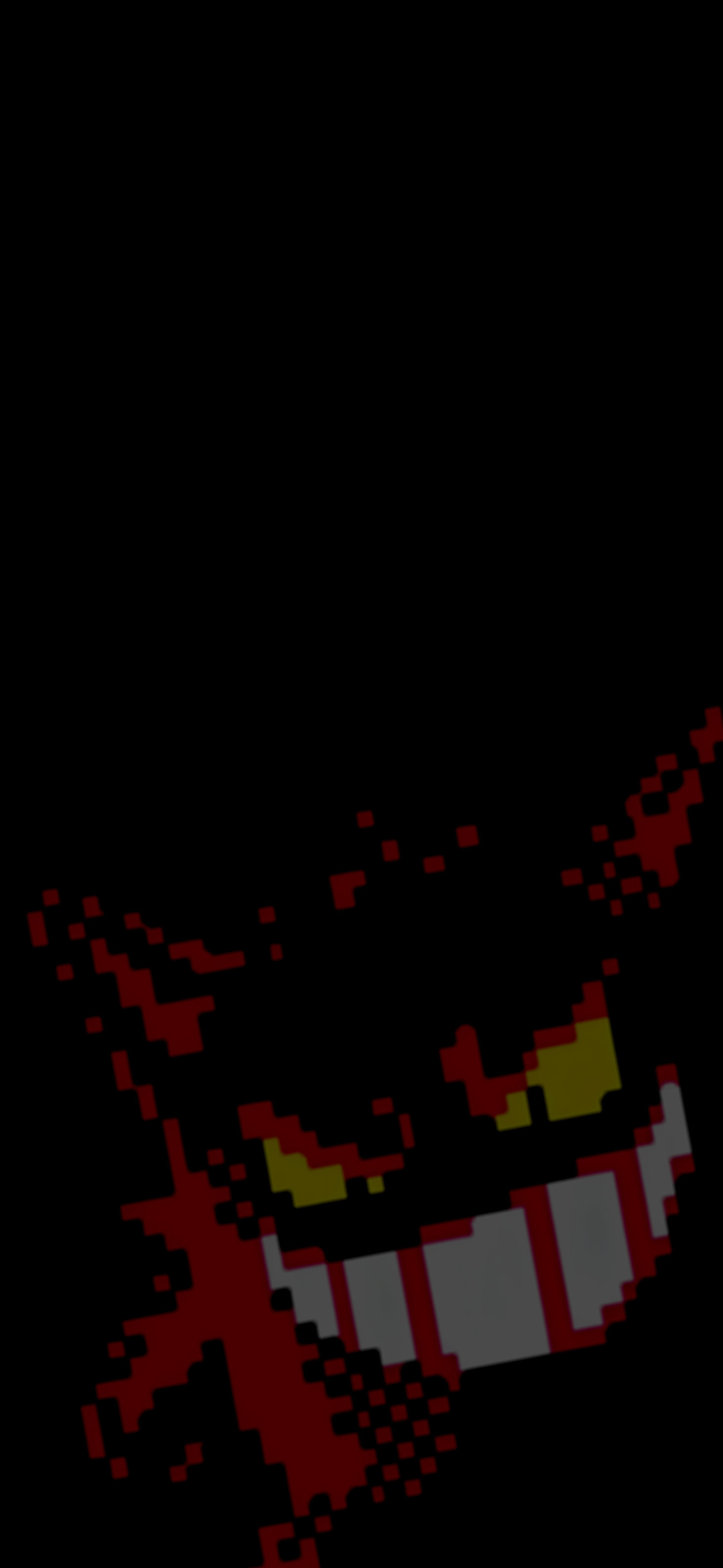 Pokemon Menacing Gengar Pixel Art