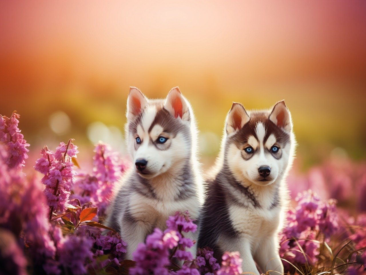 Download Siberian Husky, Puppies, Dogs