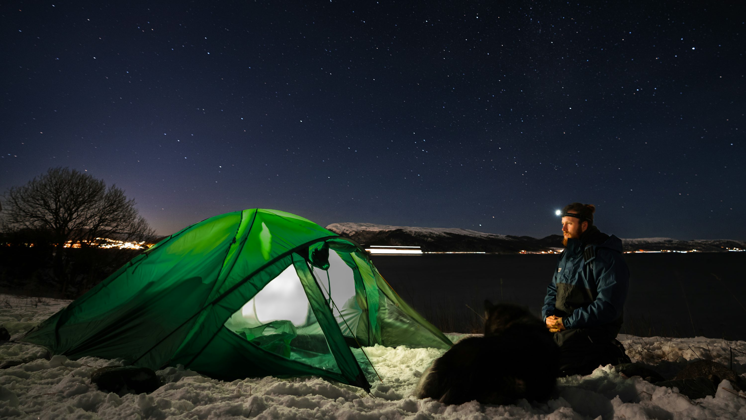 Winter Camping Picture. Download Free
