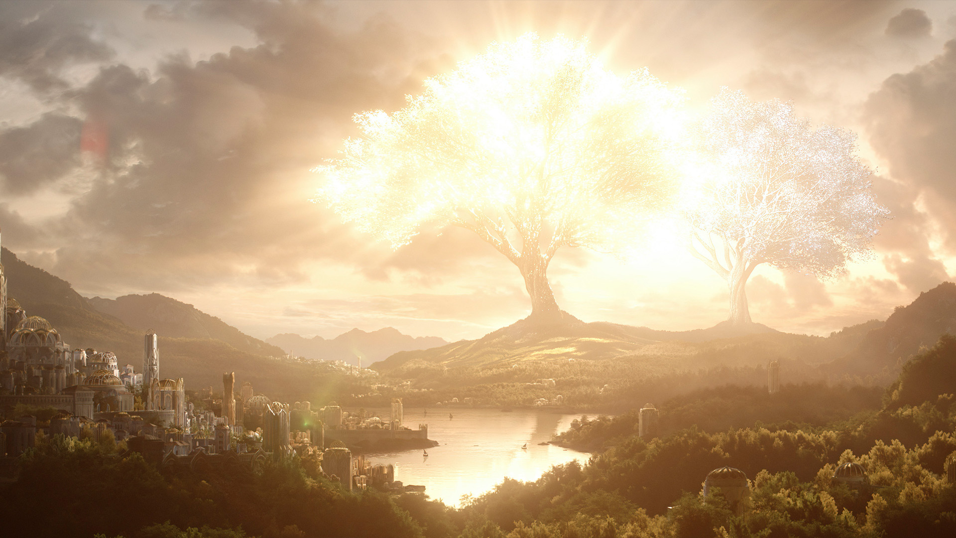 The Rings Of Power HD Wallpaper