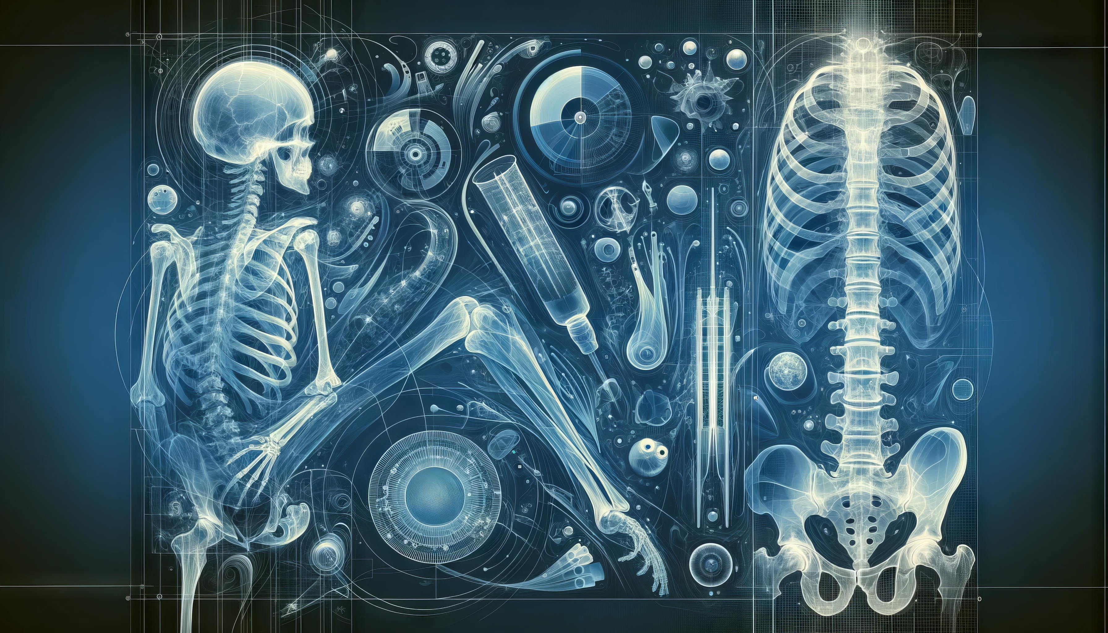 X Ray Vision Skeleton HD Wallpaper