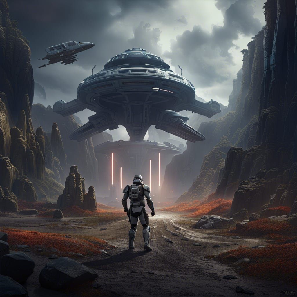 Star wars HALO spartan crossover