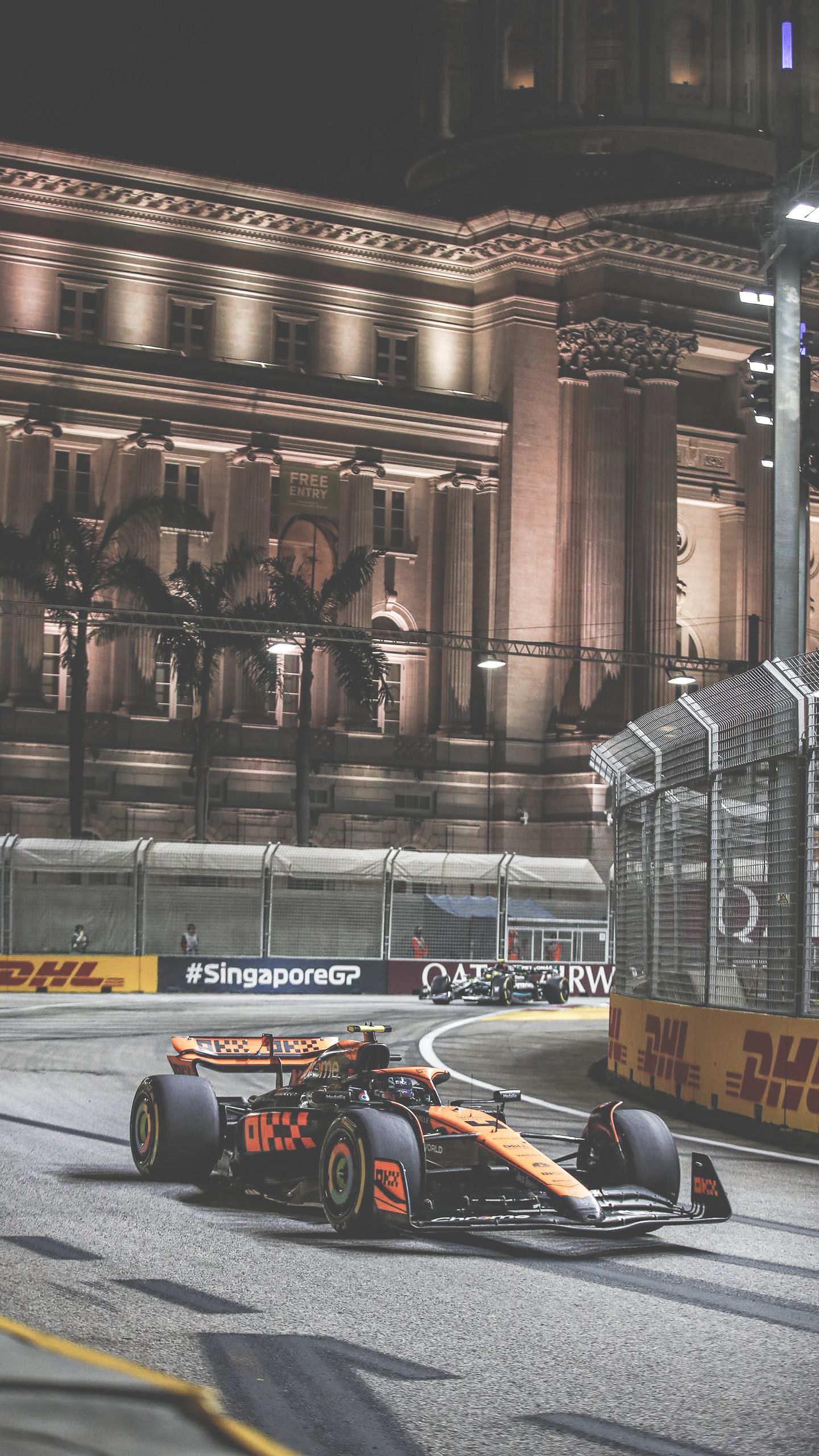 Lando Norris McLaren Singapore Grand