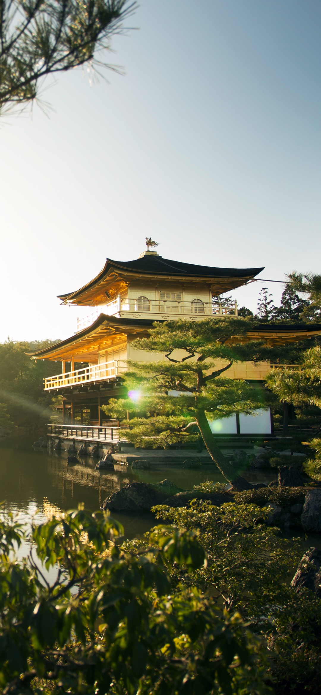 Kinkakuji Temple Wallpaper 4K, Rokuon