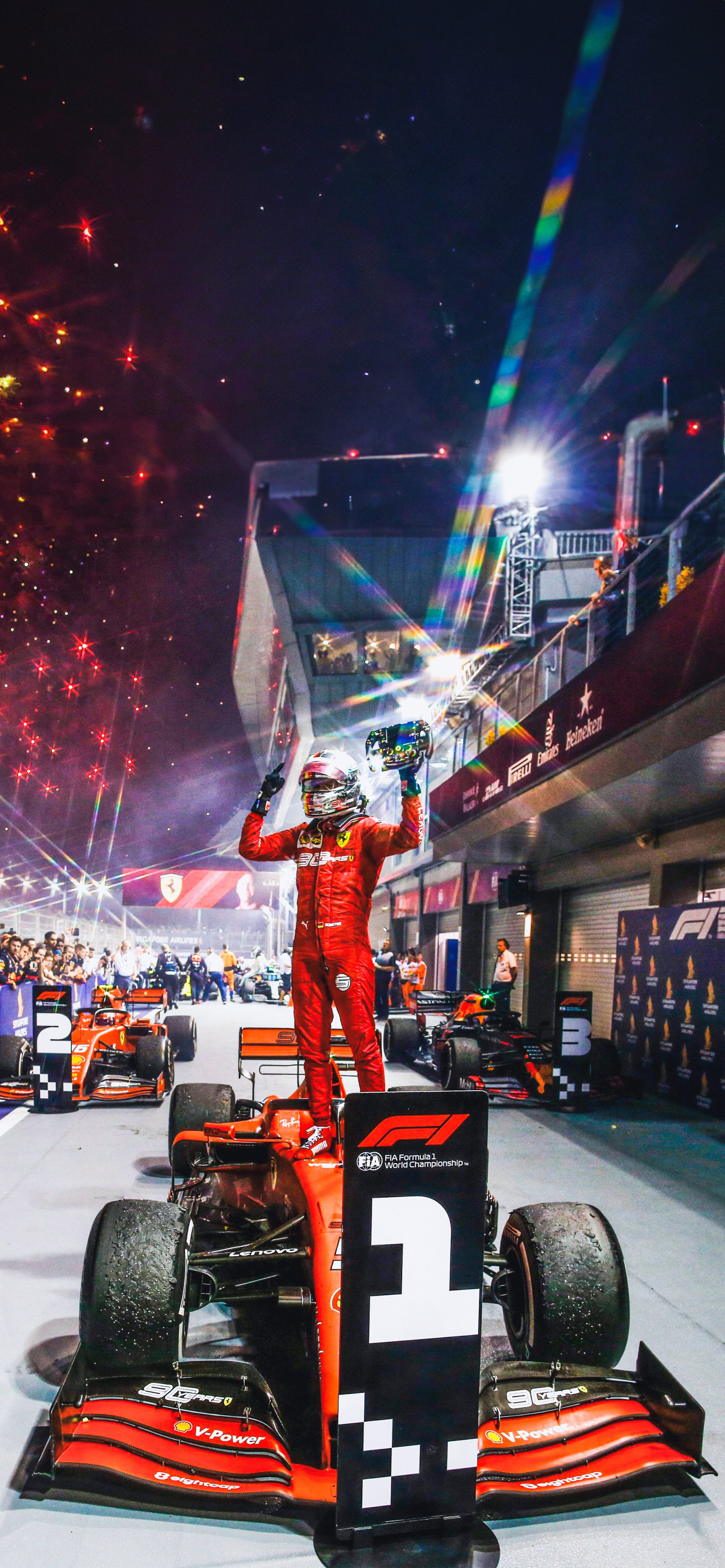 Sebastian Vettel, Singapore GP 2019