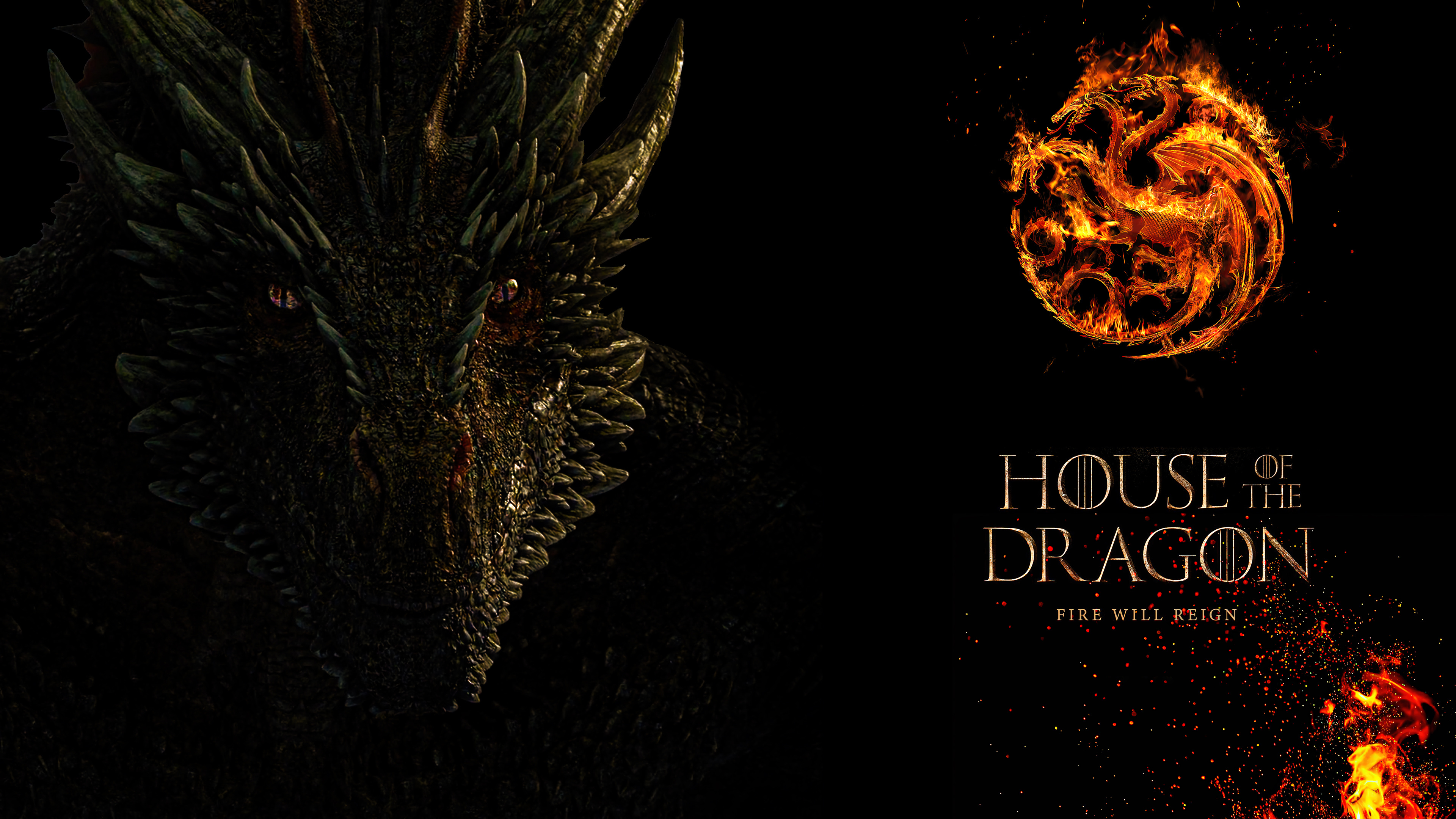 Dragon Series Wallpaper 4K HD PC