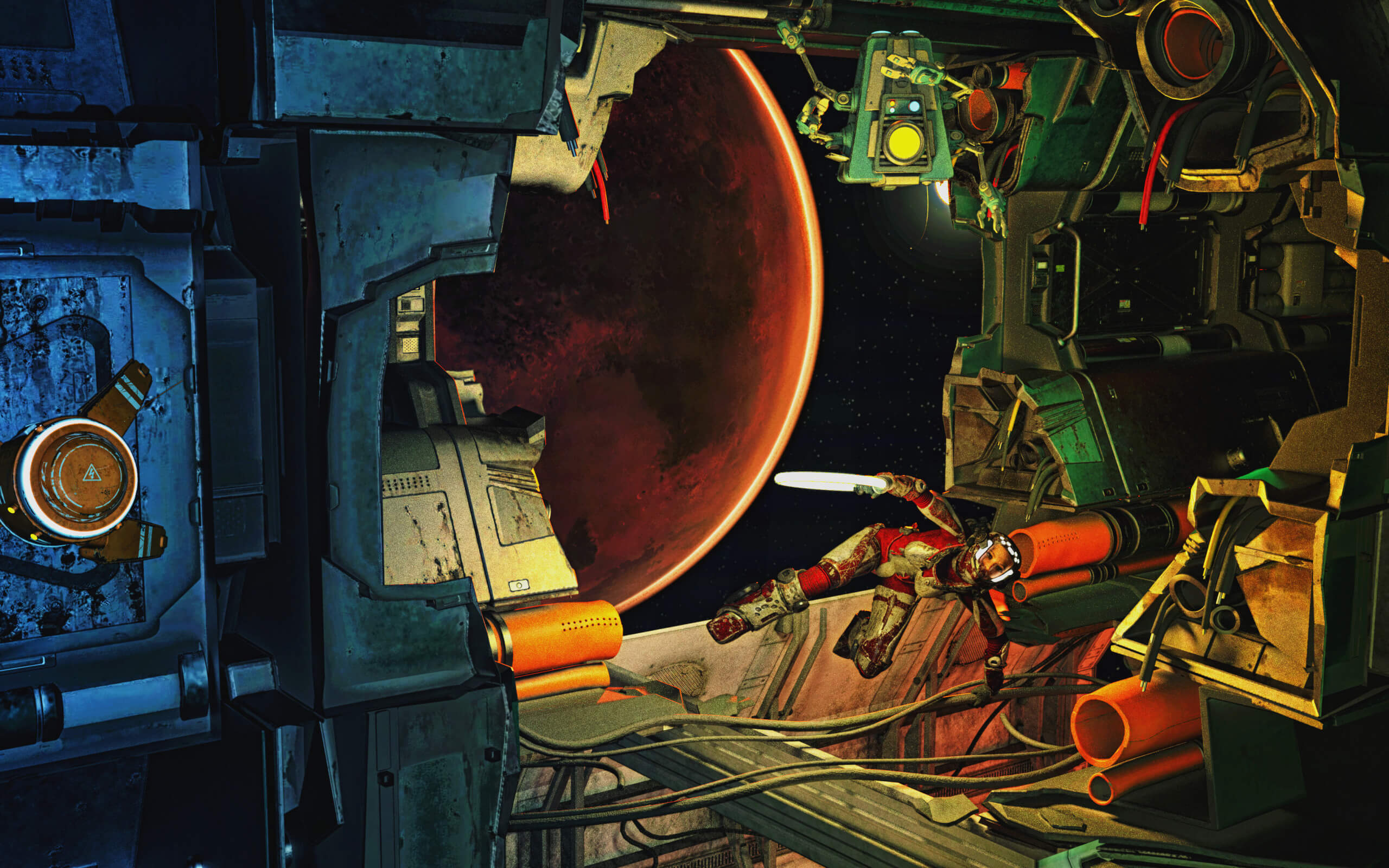 Deep Space Hole 3D Wallpaper