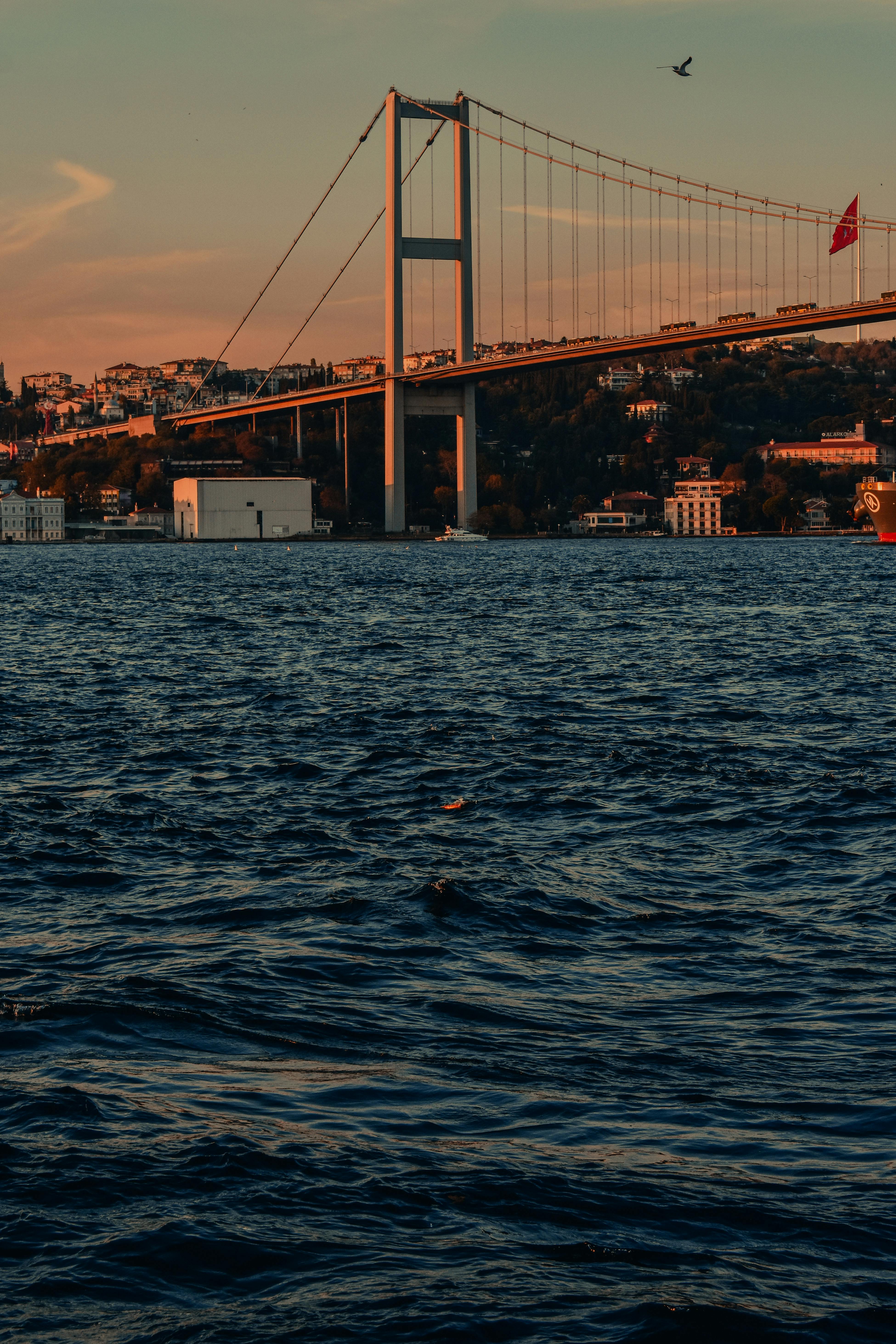 The Bosphorus Bridge from a Distance