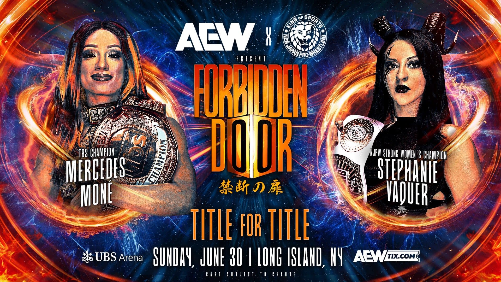 Mercedes Mone's PPV matches in AEW