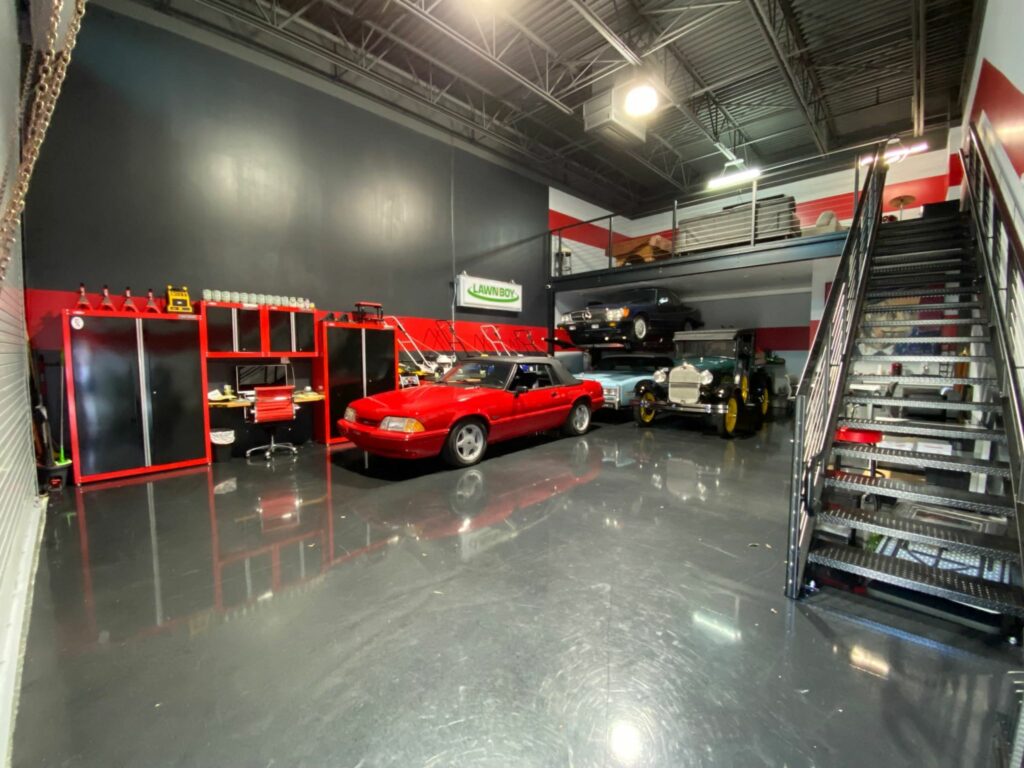 THE GARAGE IS BECOMING MORE THAN A