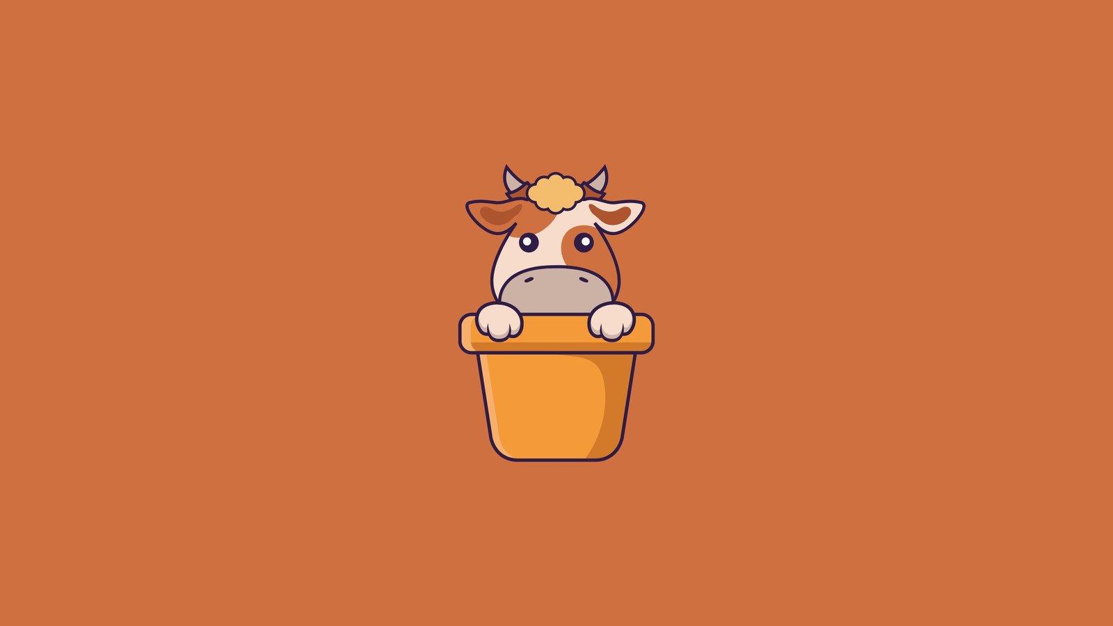 cow wallpaper