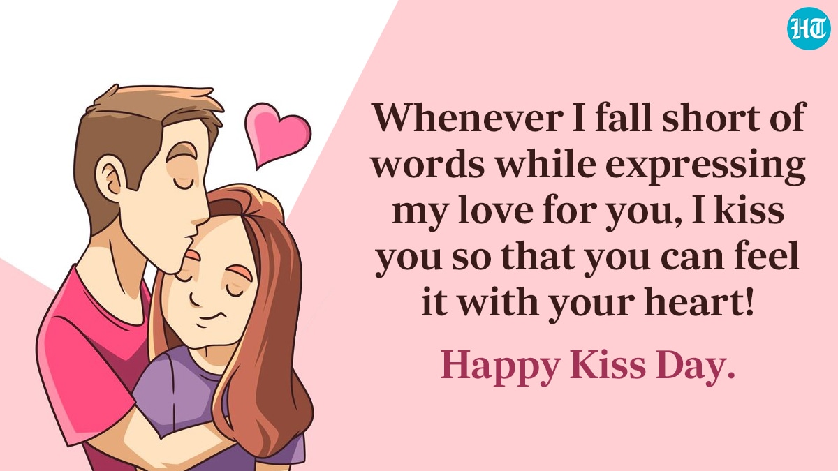 Happy Kiss Day 2024: Wishes, image
