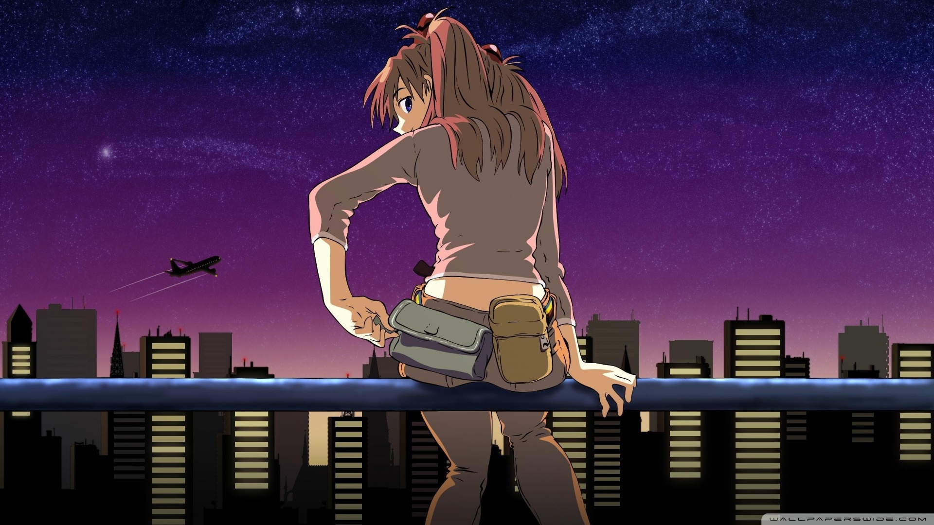 Cityscape Anime Ultra HD Desktop