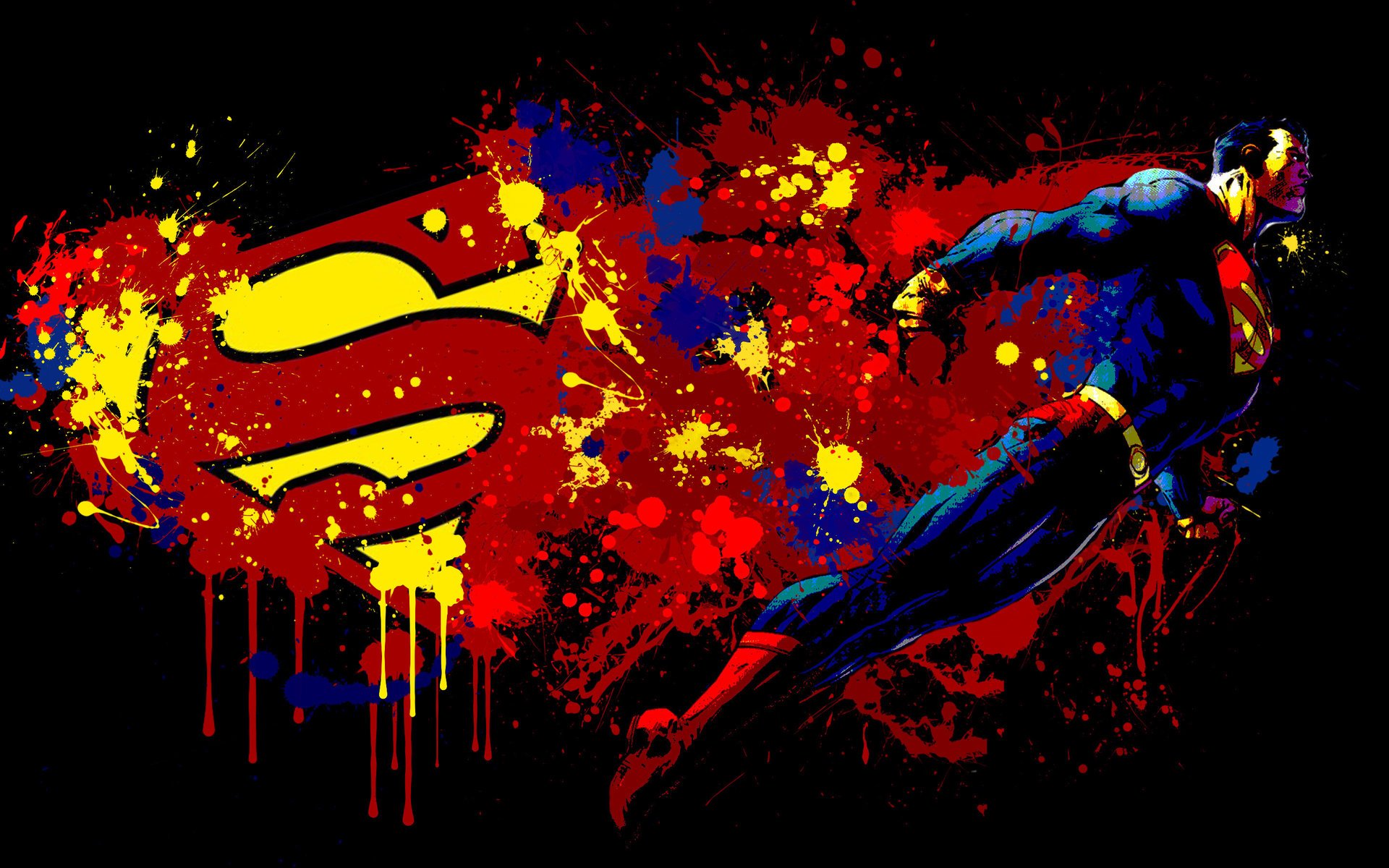 Superman wallpaper on Desktop