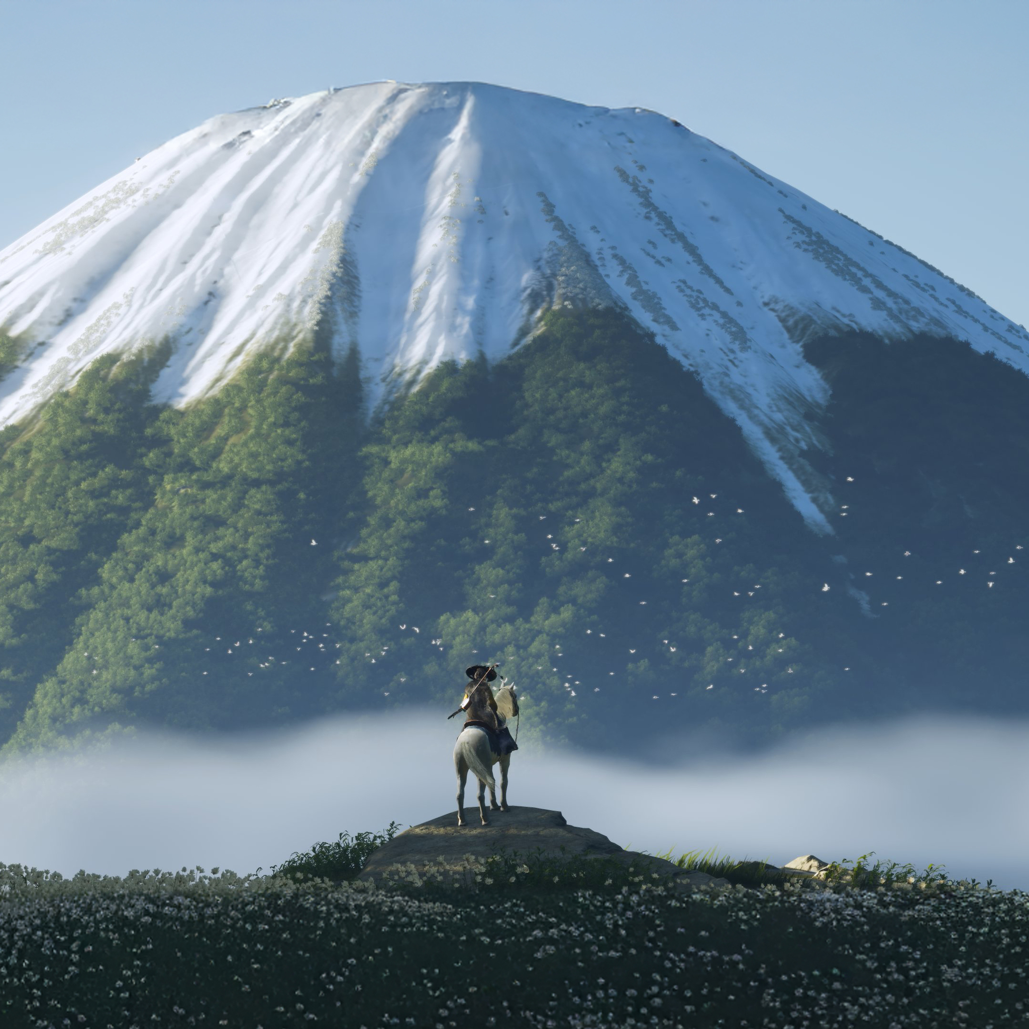 Yotei Game iPad Air , HD 4k Wallpaper