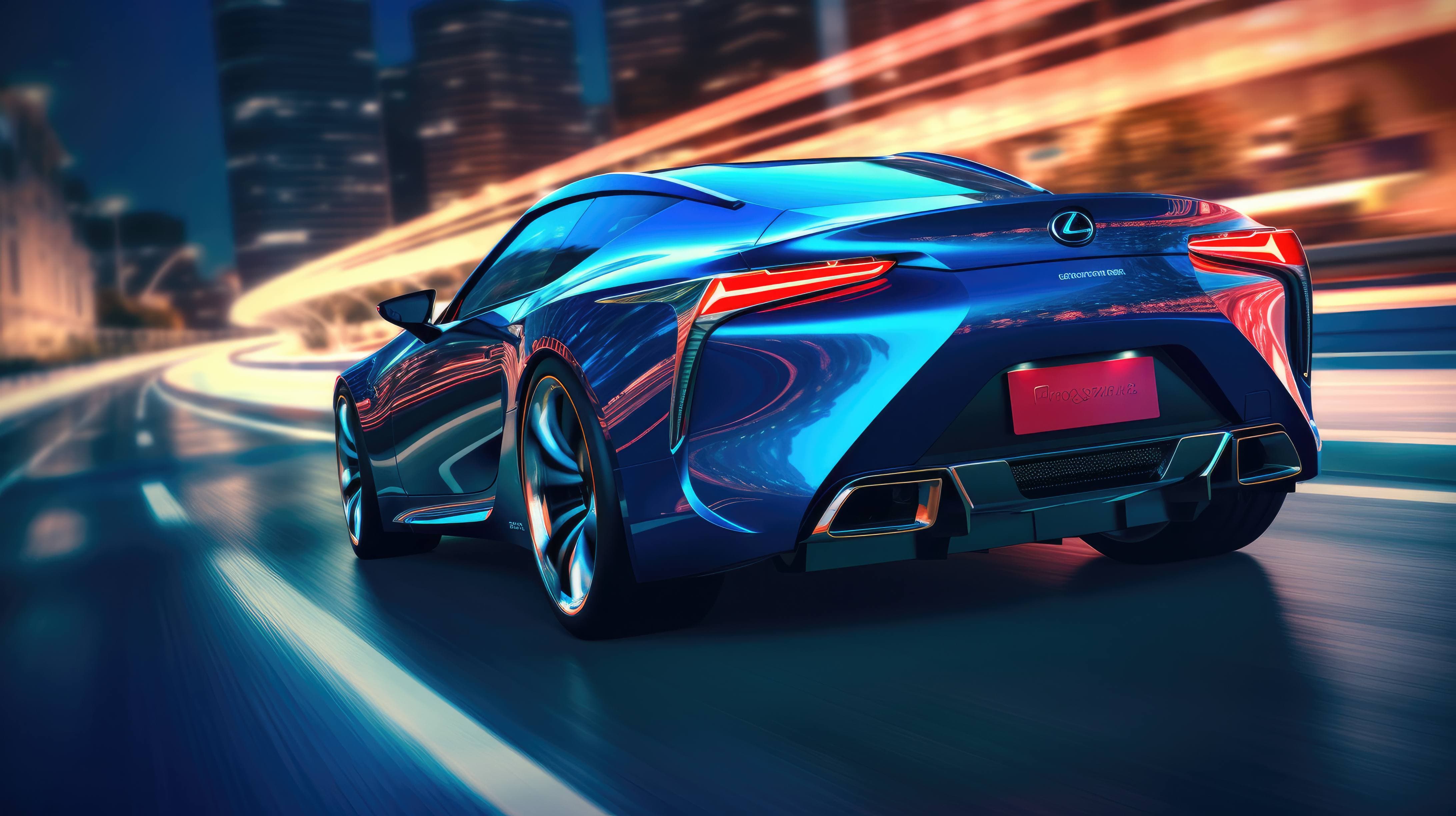 A 4K ultra HD wallpaper of a sleek
