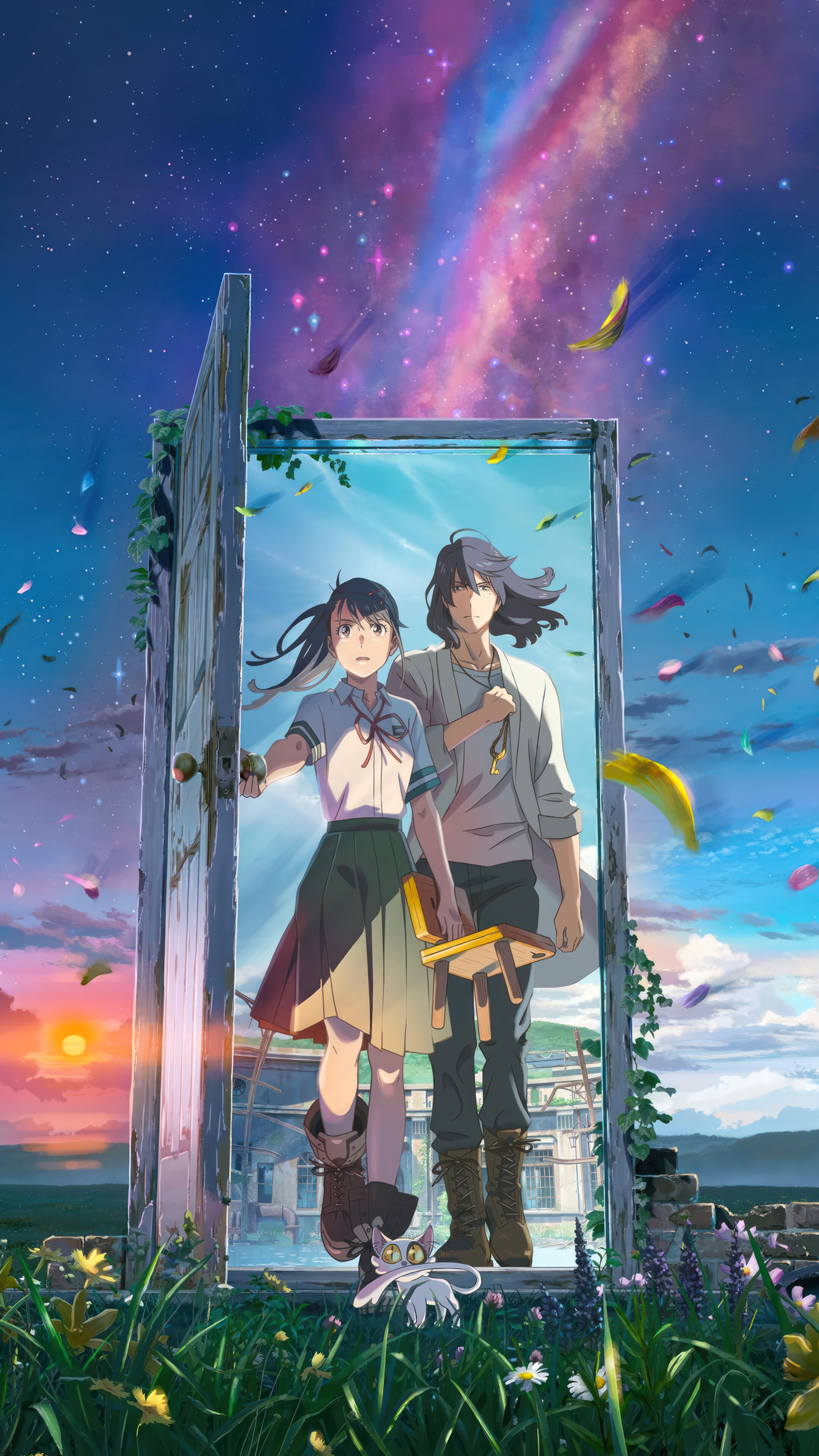 Suzume No Tojimari Anime 4K Wallpaper