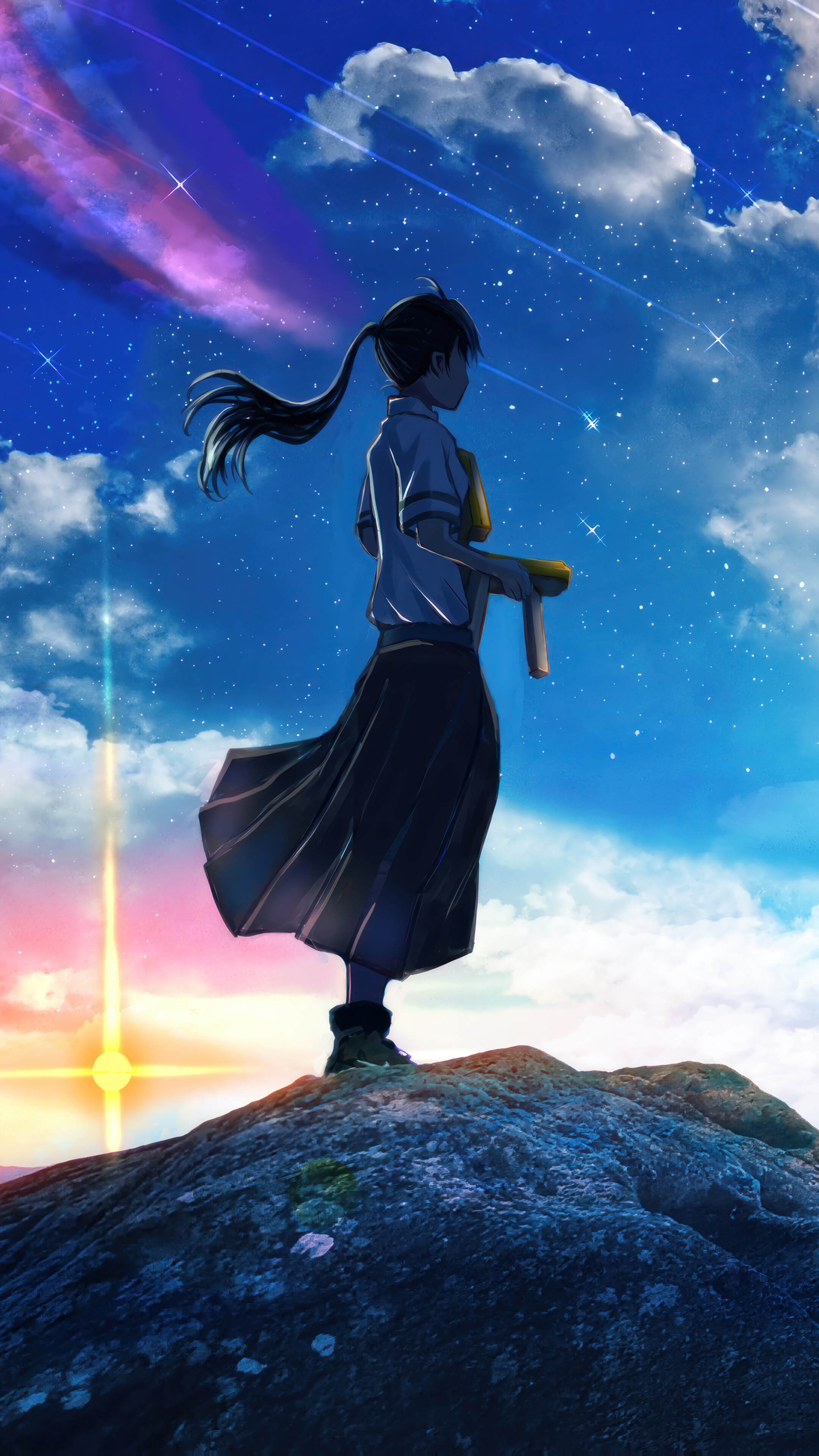 Suzume Anime 4K Wallpaper iPhone HD