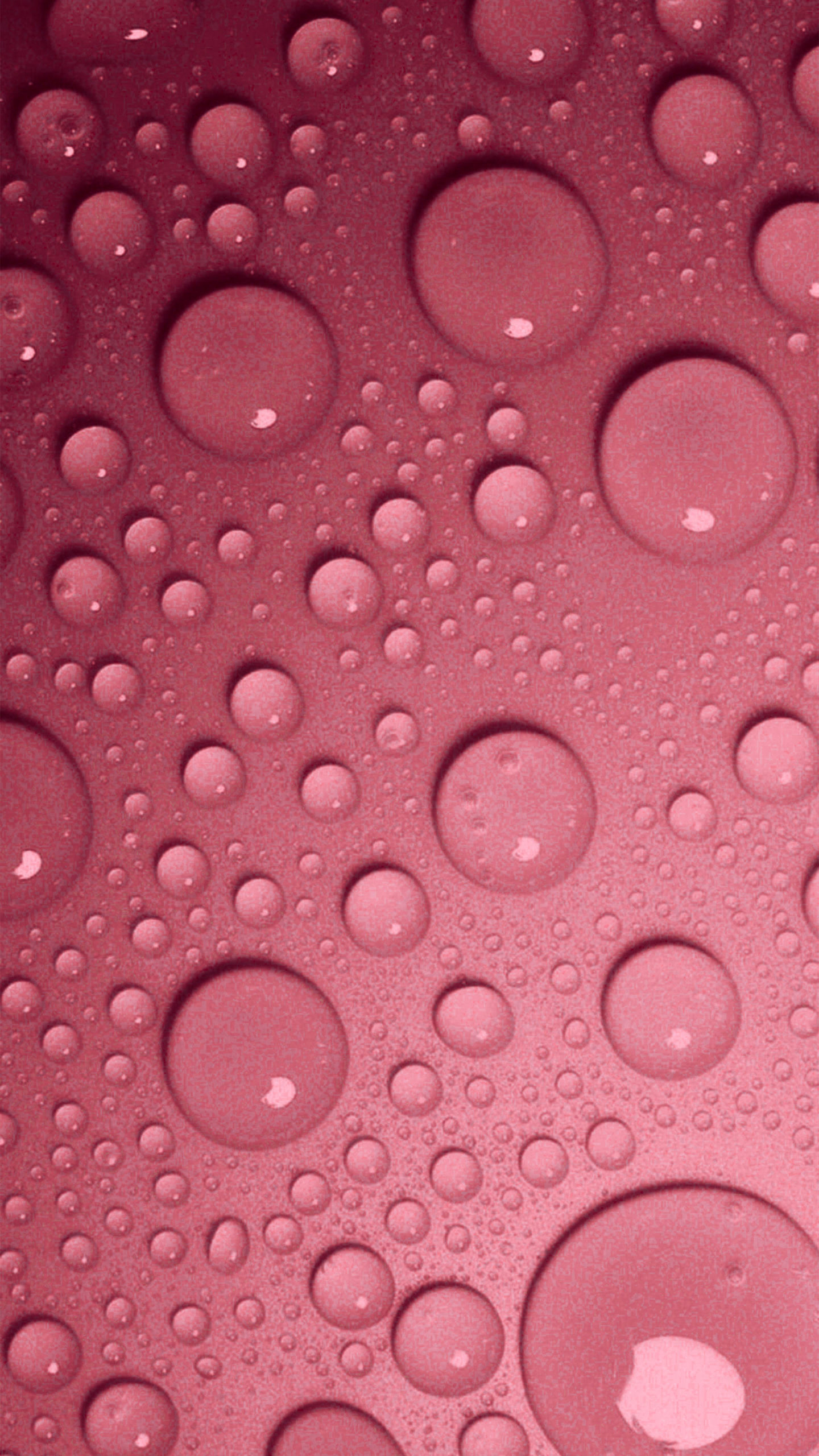 Water Drops Red Background 4K Ultra HD