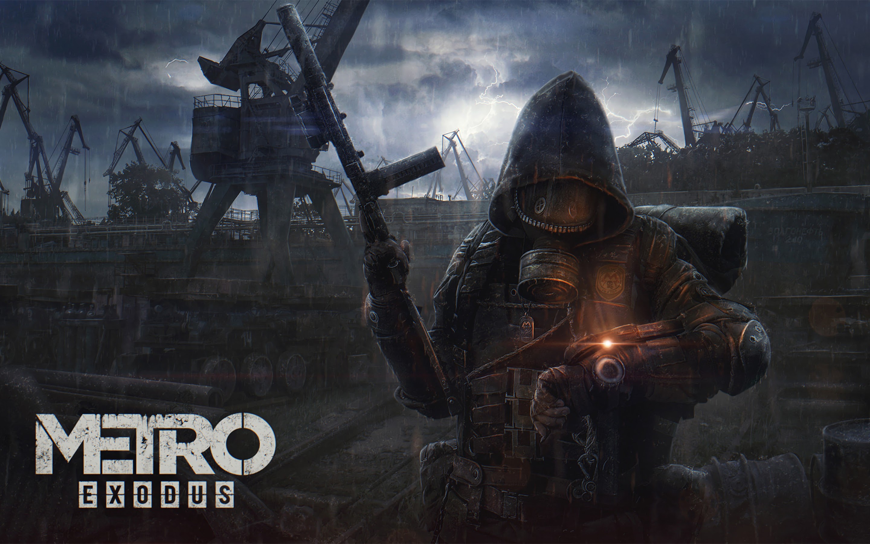 Metro Exodus Gas Mask 4K Wallpaper