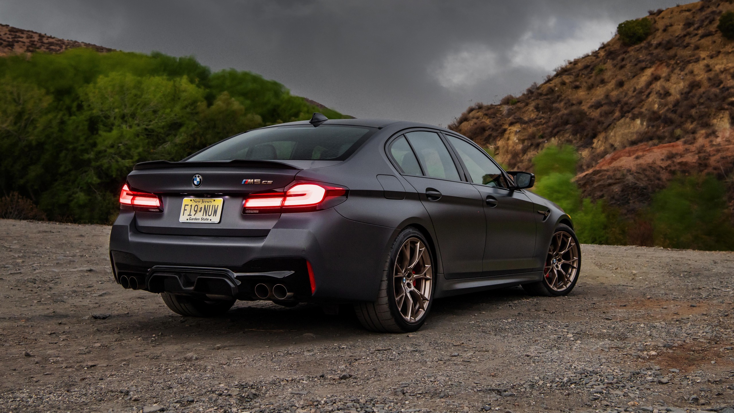 2022 BMW M5 CS 5K Wallpaper Car