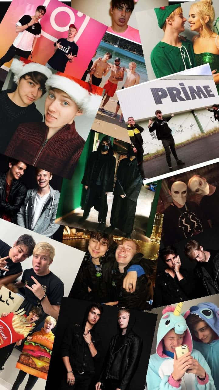 Download Sam And Colby Printed Picture