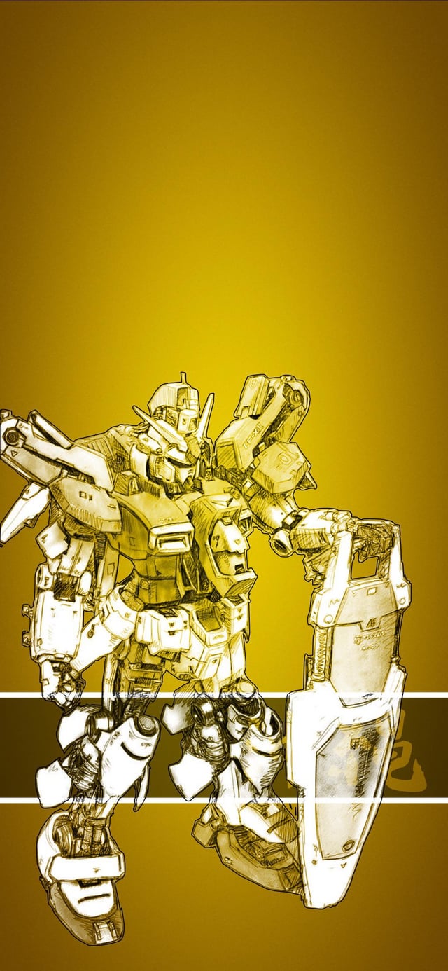 Made a GUNDAM Lock Screen wallpaper