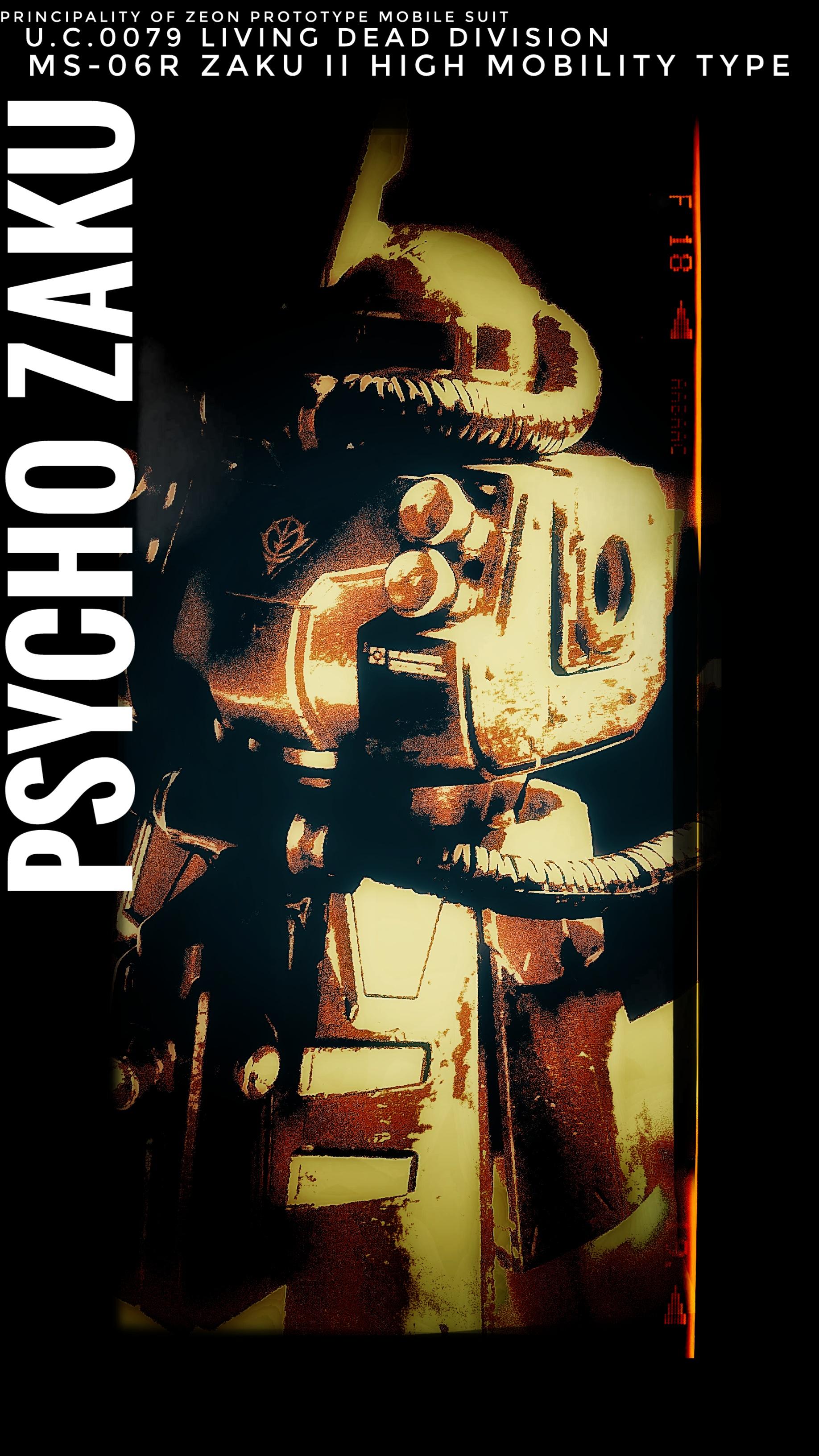 Display WIP Wallpaper Psycho Zaku, r