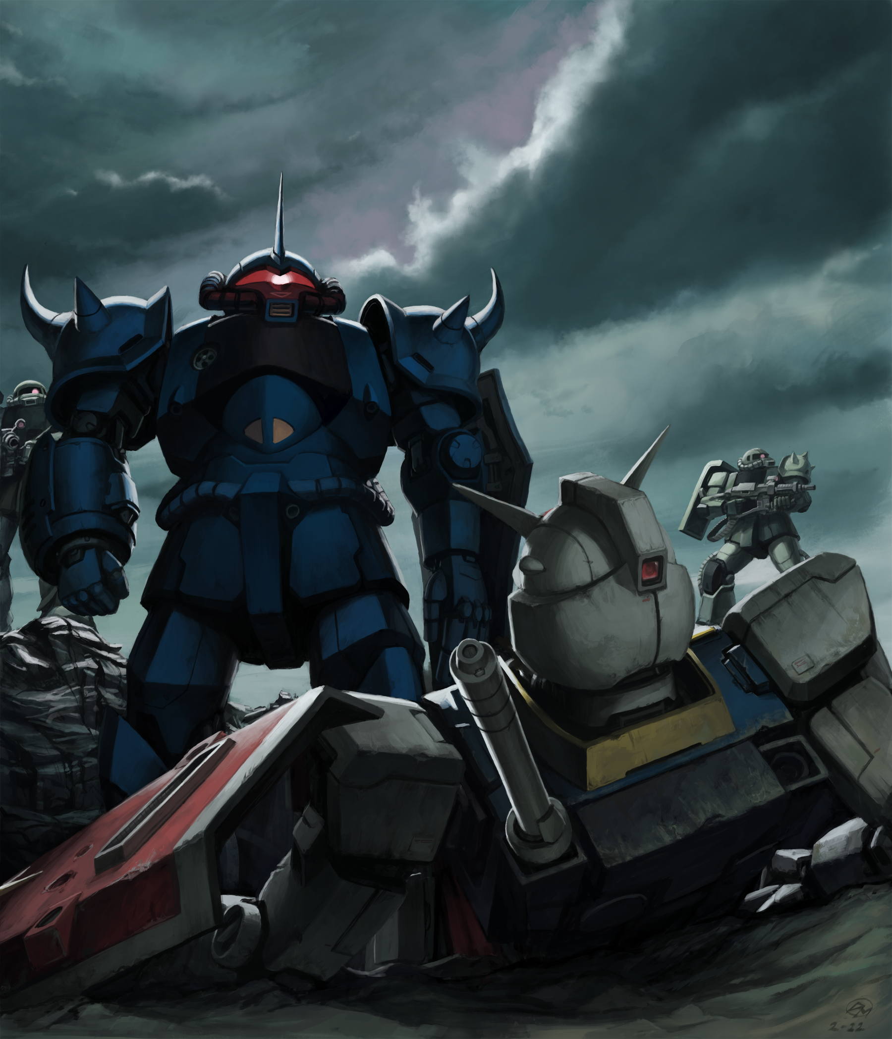 No Zaku by BoogWerks on Newgrounds