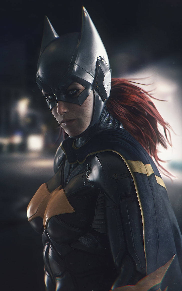 Download Batgirl From Batman Akham Knight iPhone Wallpaper