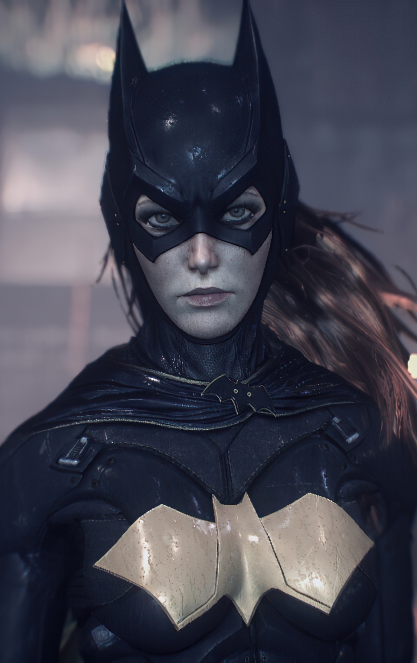 Download wallpaper 840x1336 batgirl