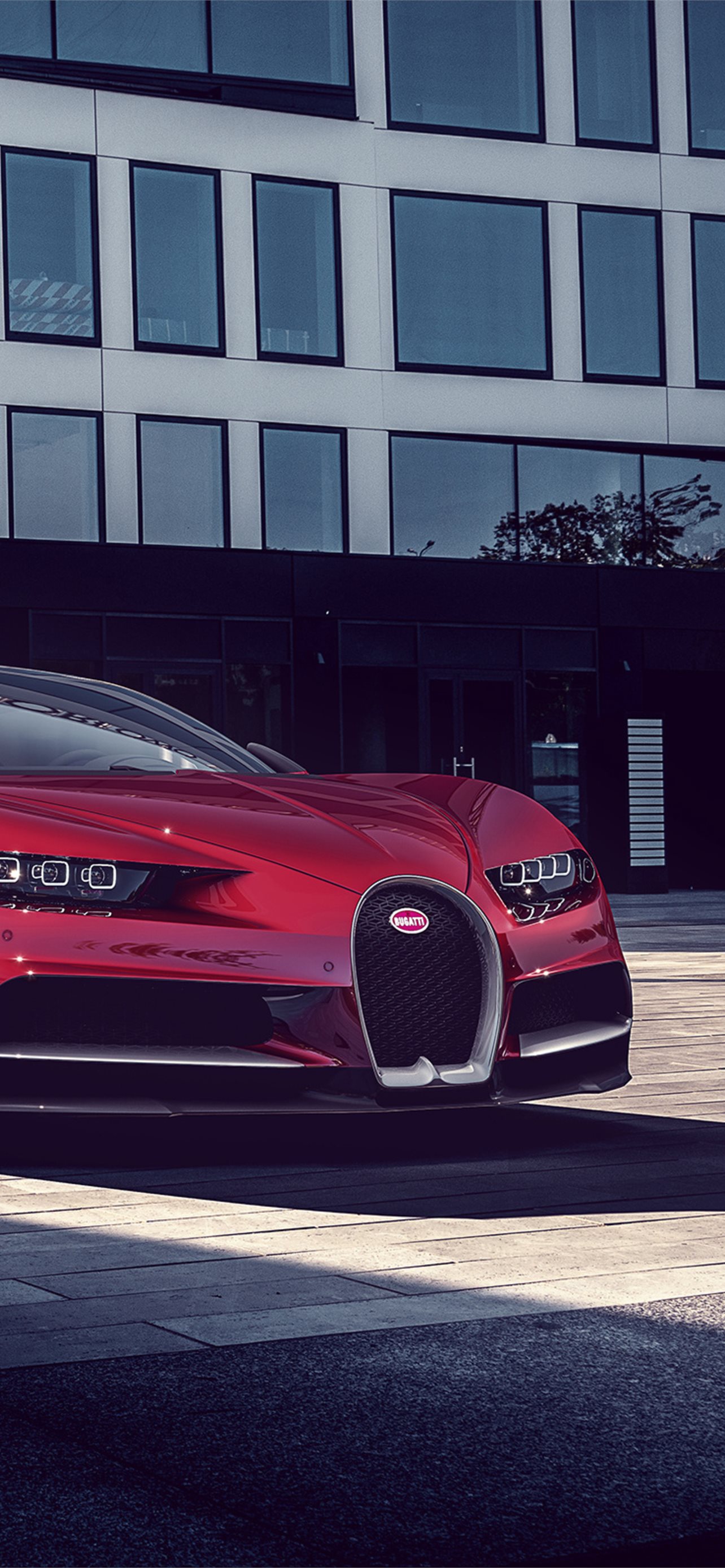 Best Bugatti logo iPhone HD Wallpaper