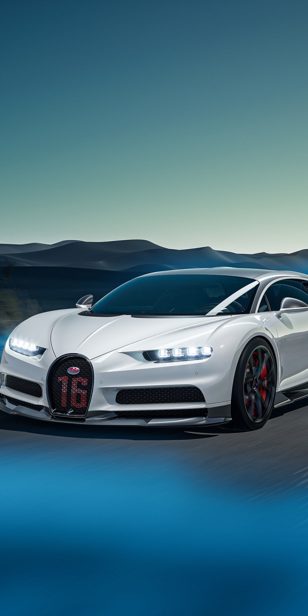 Bugatti Chiron Wallpaper 4K, Aesthetic