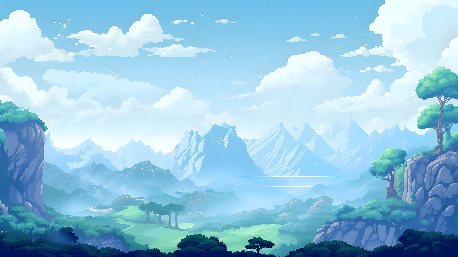 Landscape Background Desktop Wallpaper