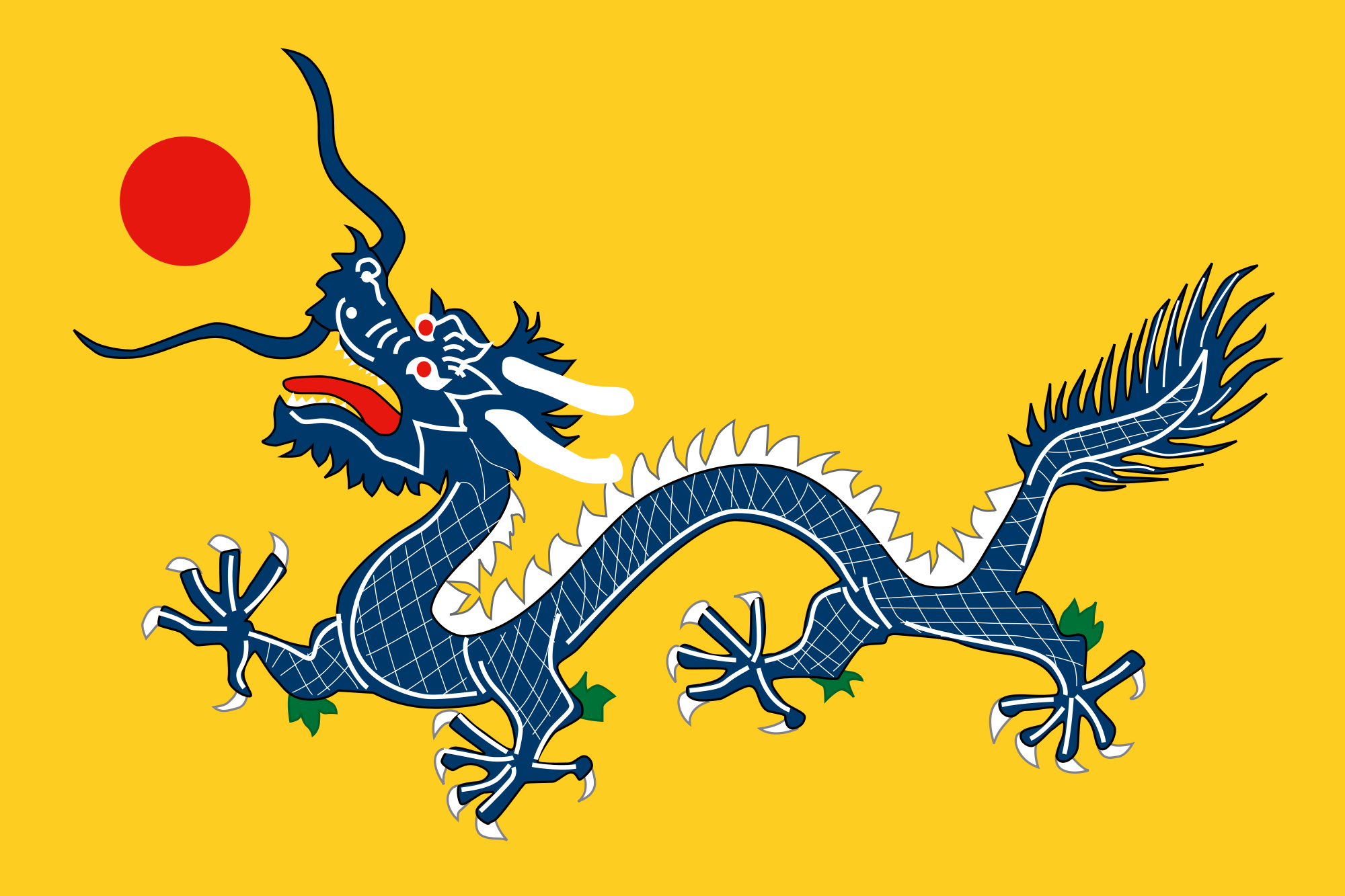 Misc Flag Of The Qing Dynasty HD Wallpaper