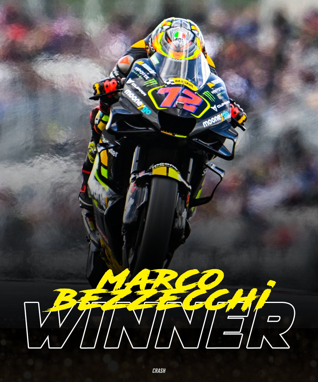 Crash MotoGP Bezzecchi