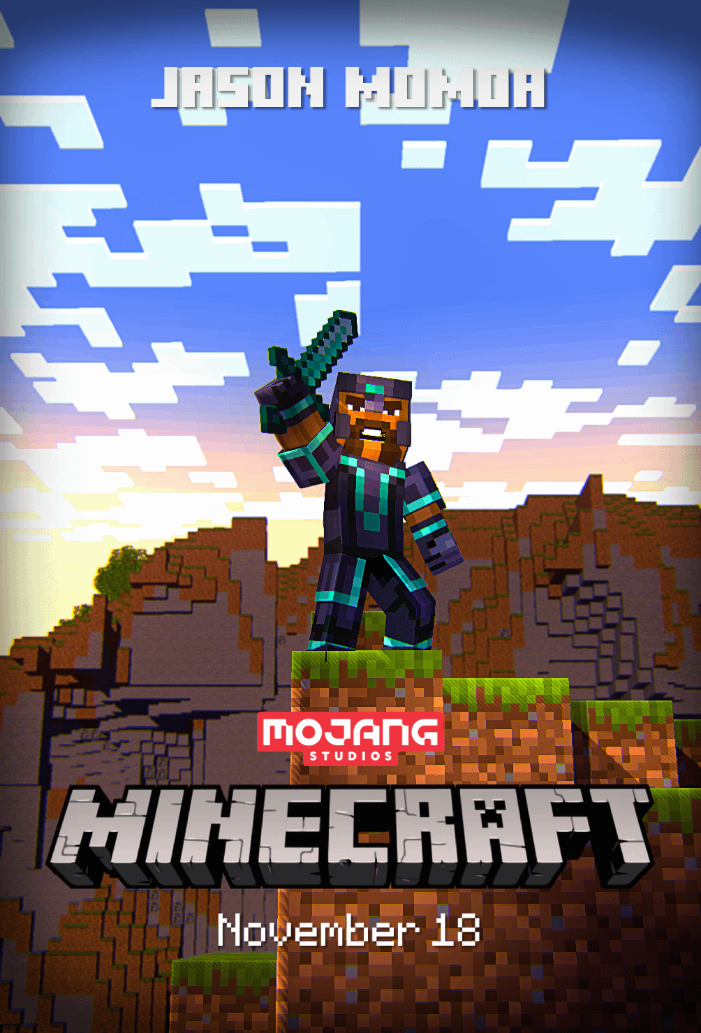Minecraft Movie Poster!, r