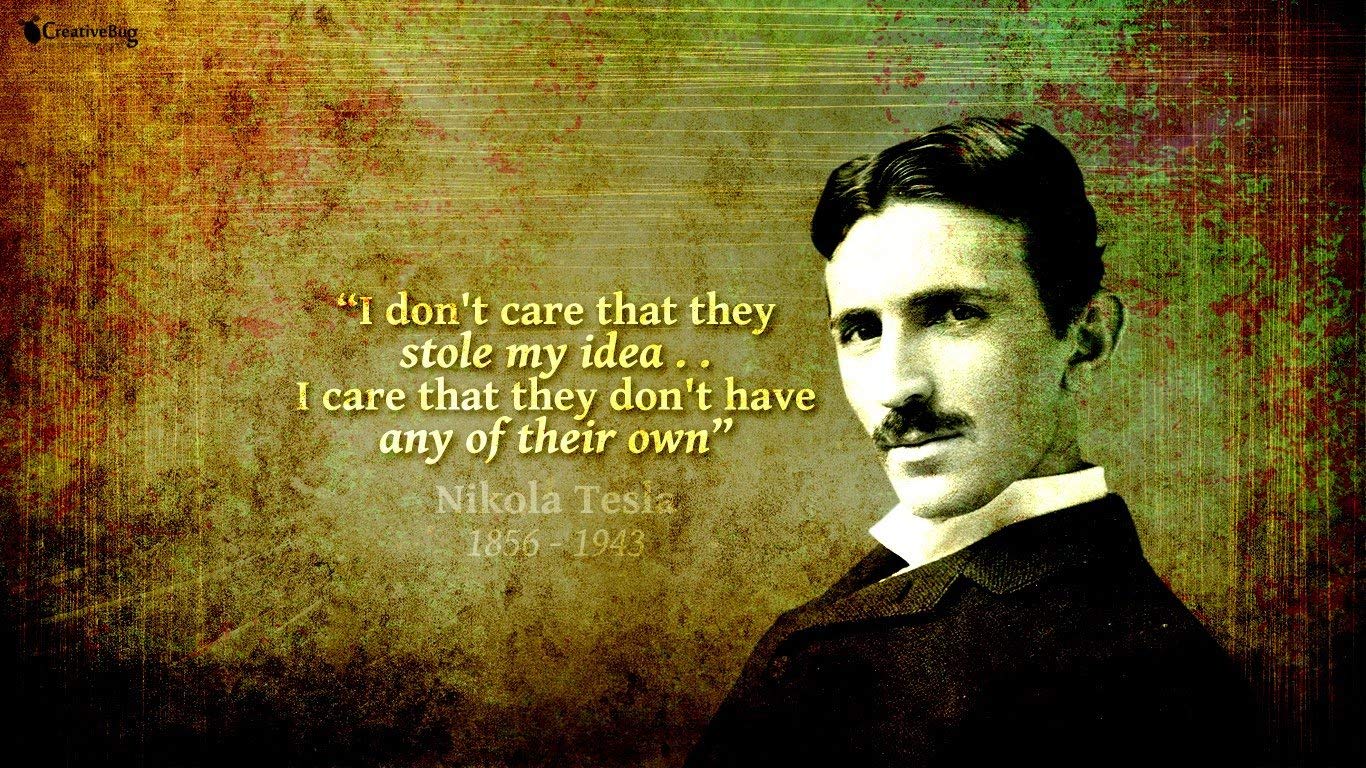 Nikola Tesla Quotes Poster