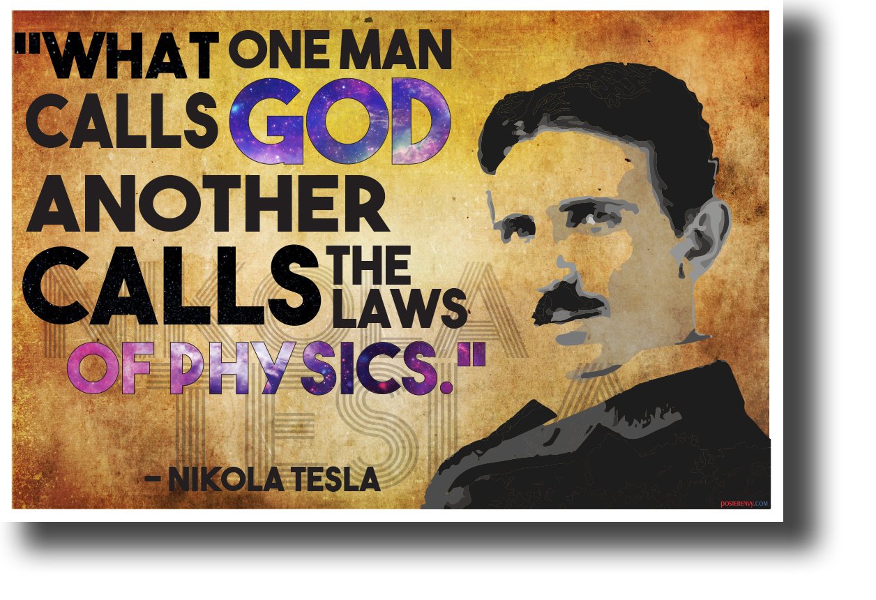 Nikola Tesla one man