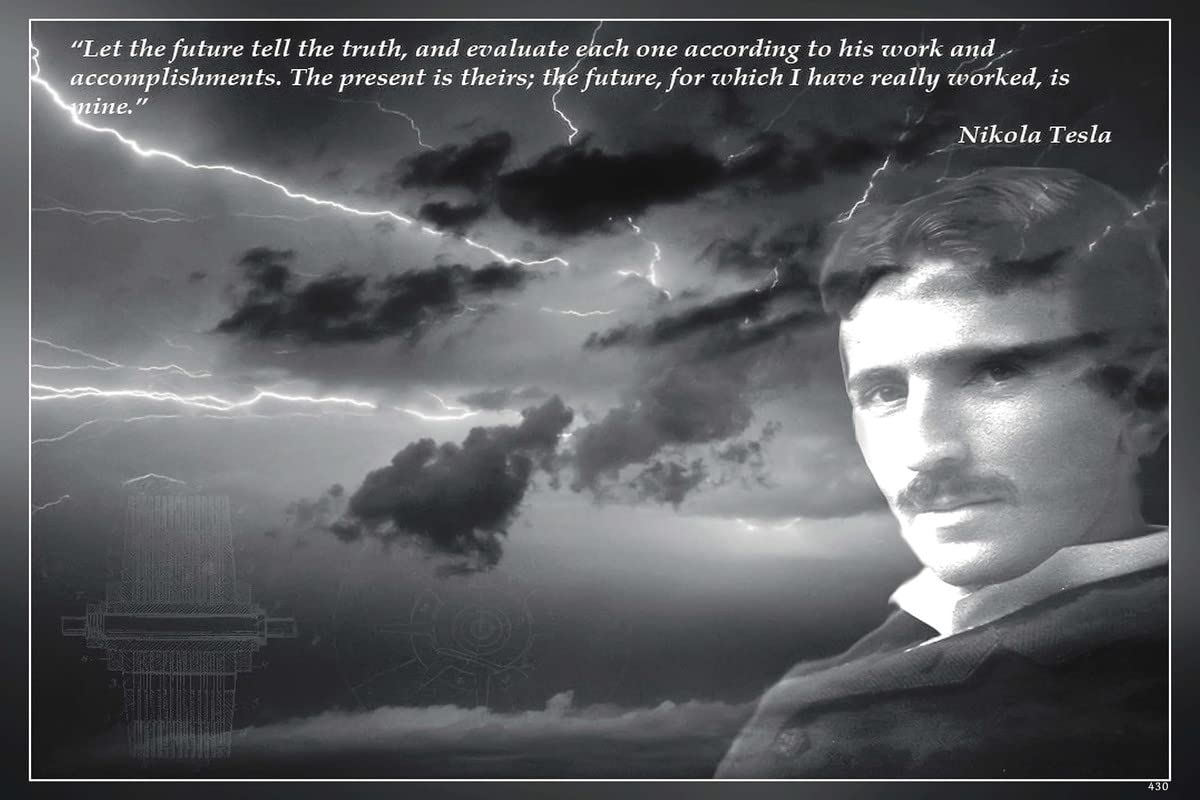 Poster World Let The Future .Nikola